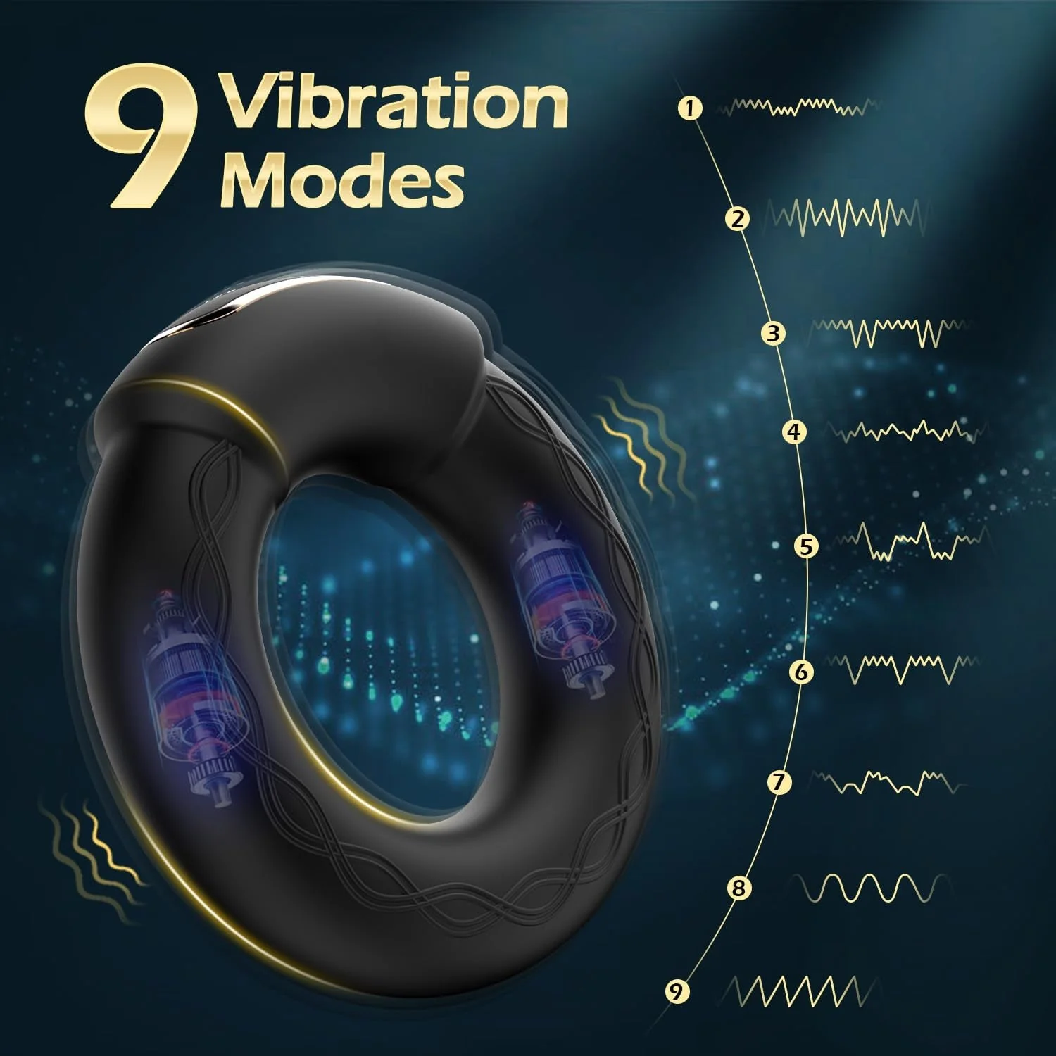 HeatVibe Smart Vibrating Penis Ring - Image 3