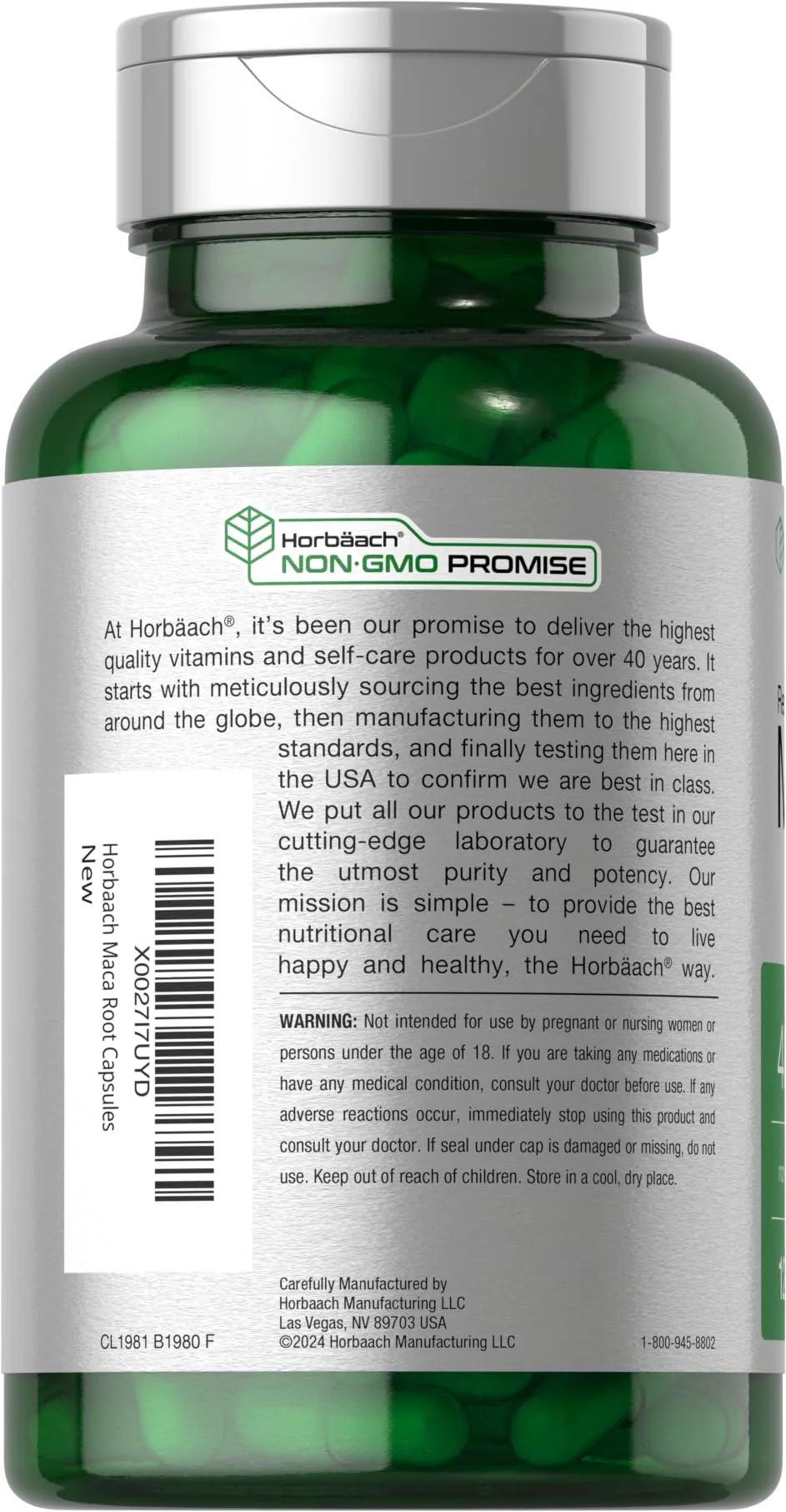 Maca Root Capsules — Female Libido Support | Horbäach - Image 3