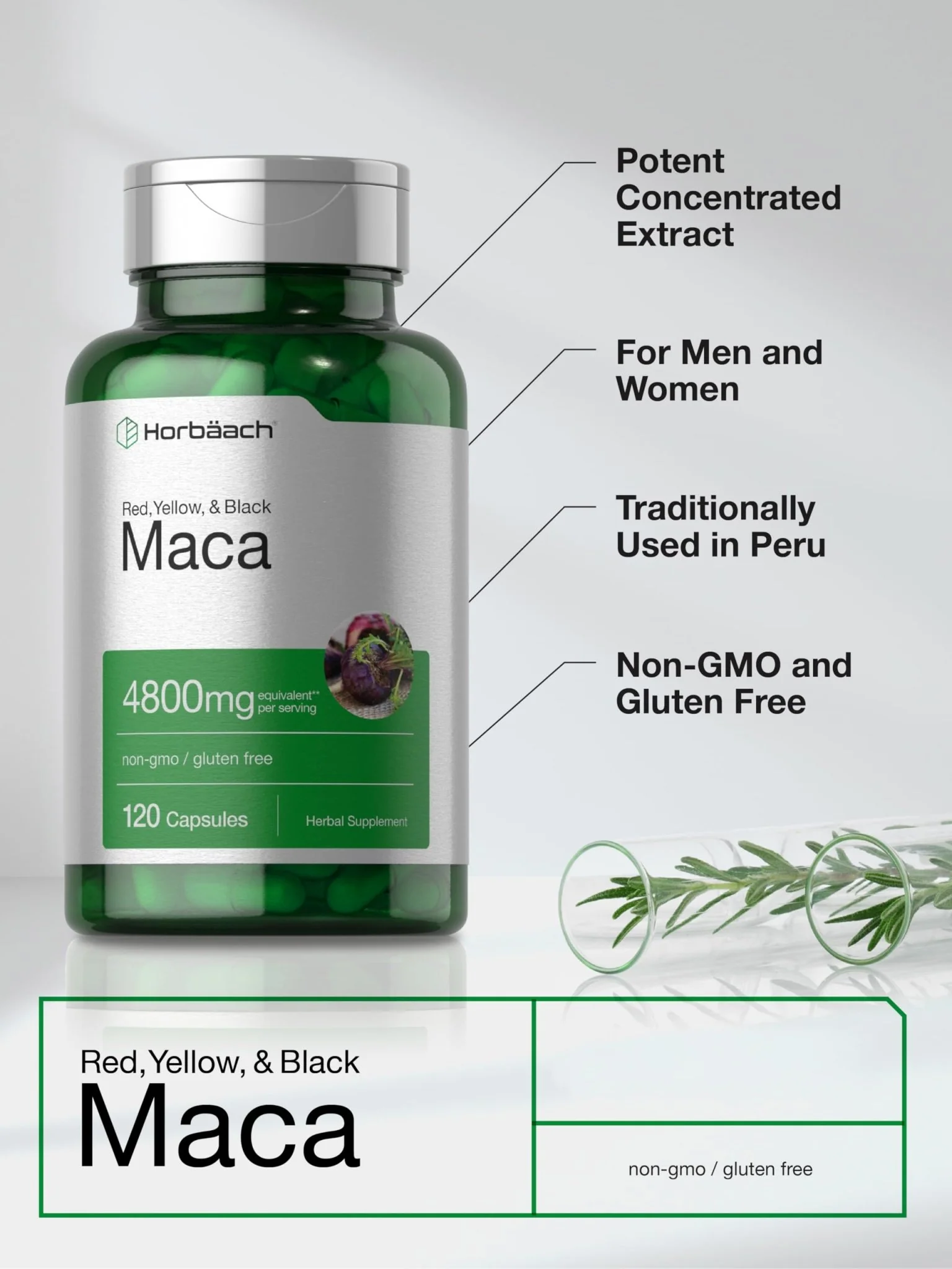 Maca Root Capsules — Female Libido Support | Horbäach - Image 4