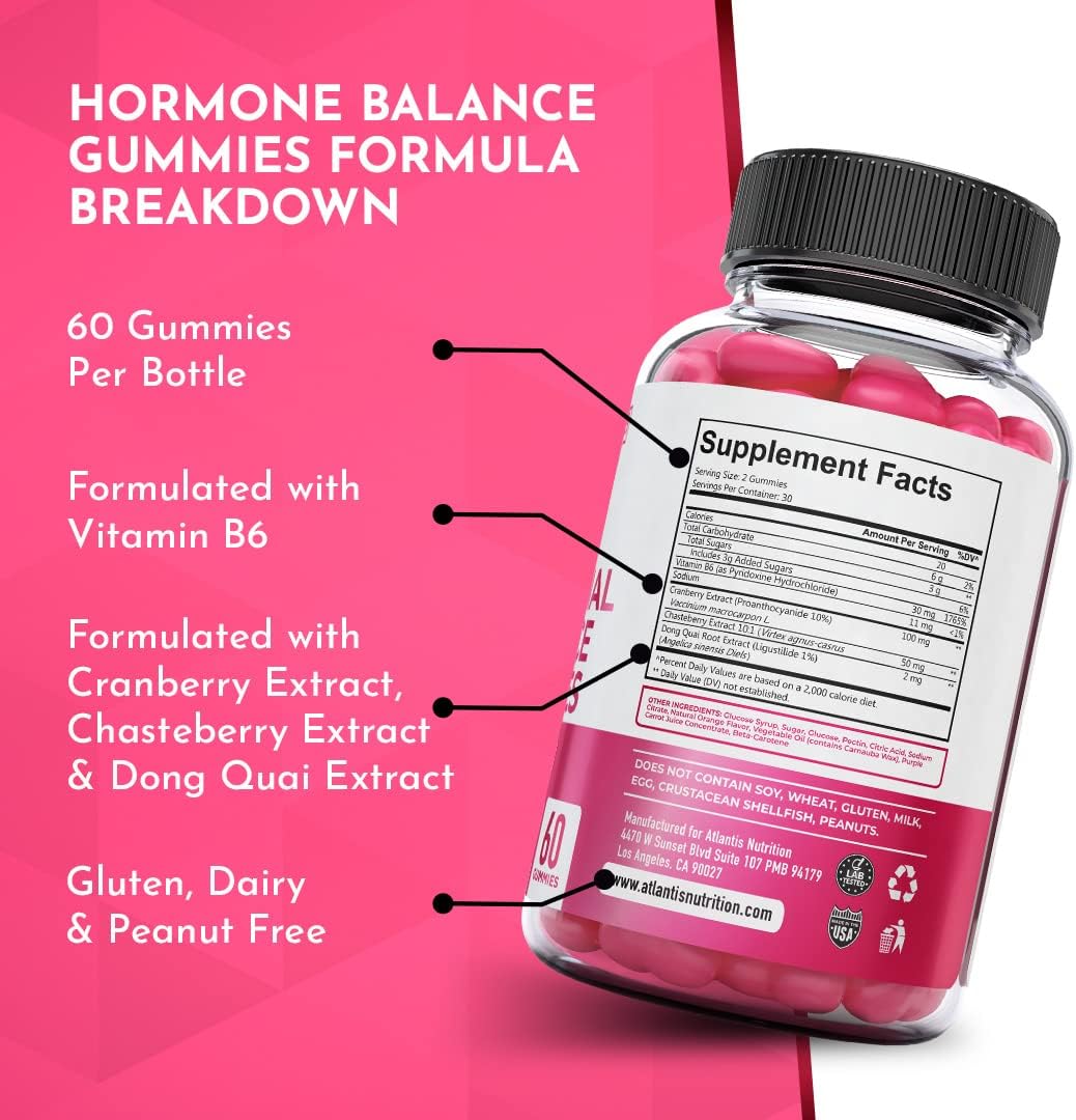 Hormonal Balance & PMS Relief Gummies – Mood & Cramp Support - Image 10