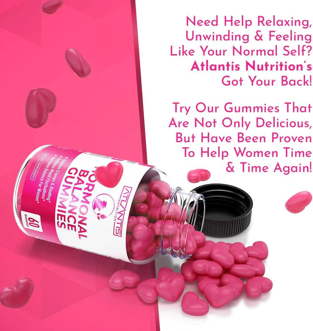 Hormonal Balance & PMS Relief Gummies – Mood & Cramp Support - Image 9