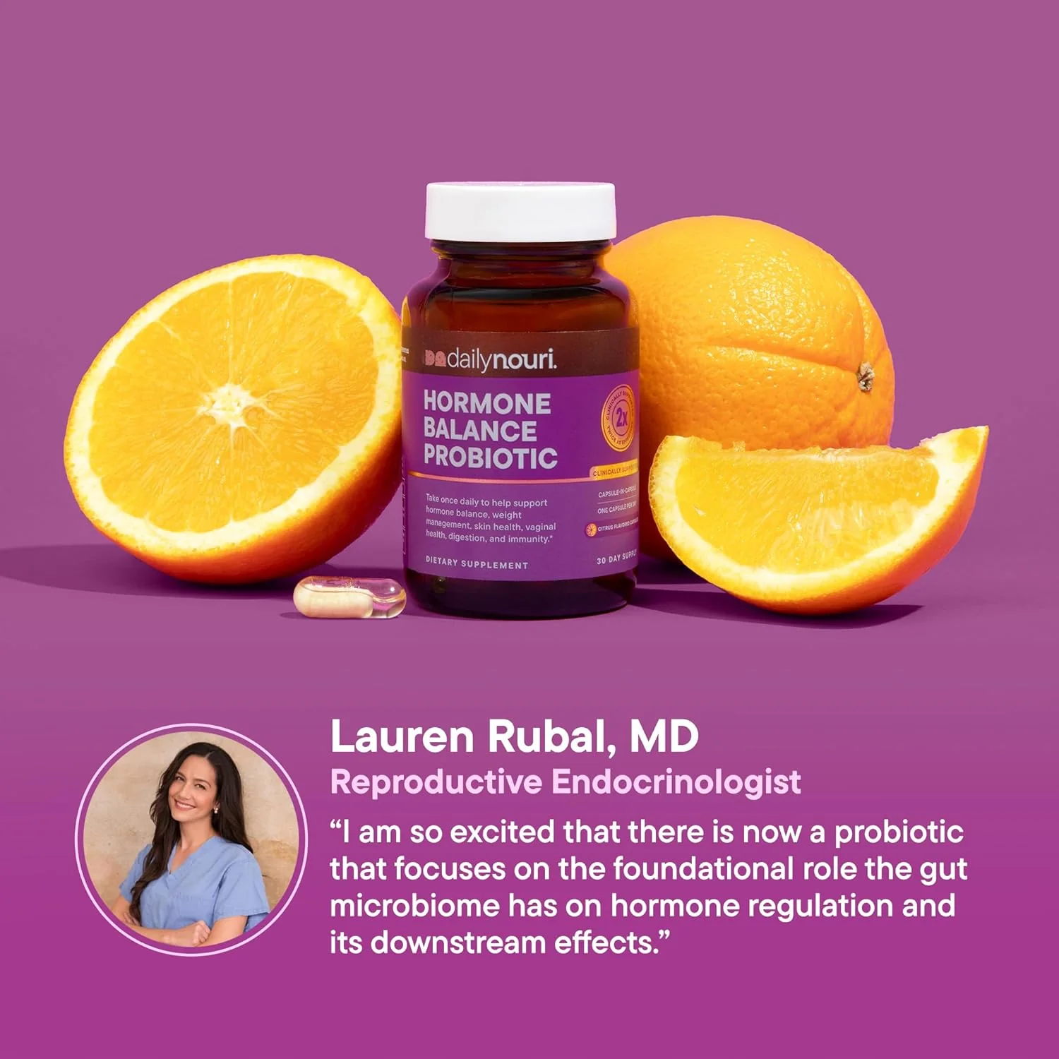 Hormone Balance Probiotic for Women with Vegan Omega Oil - Image 5