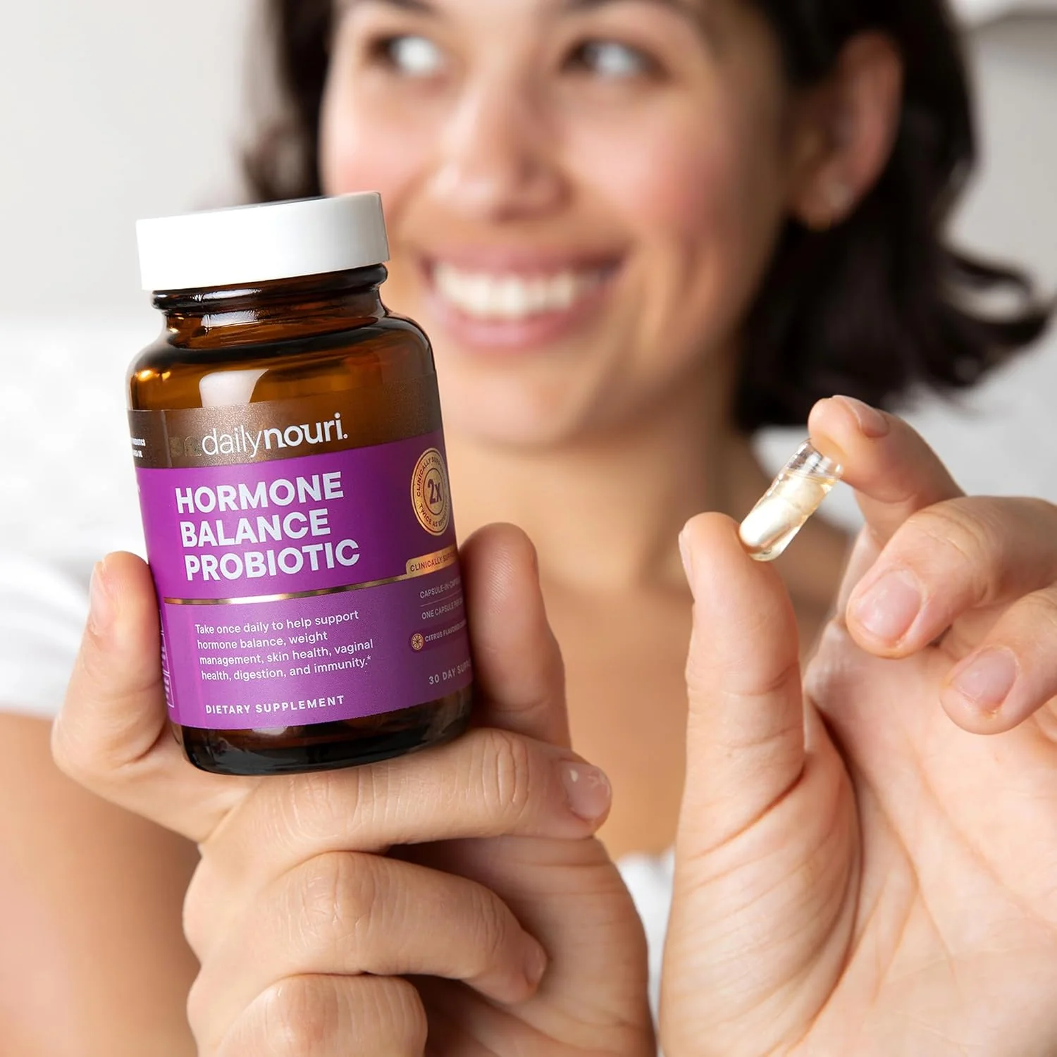 Hormone Balance Probiotic for Women with Vegan Omega Oil - Image 9