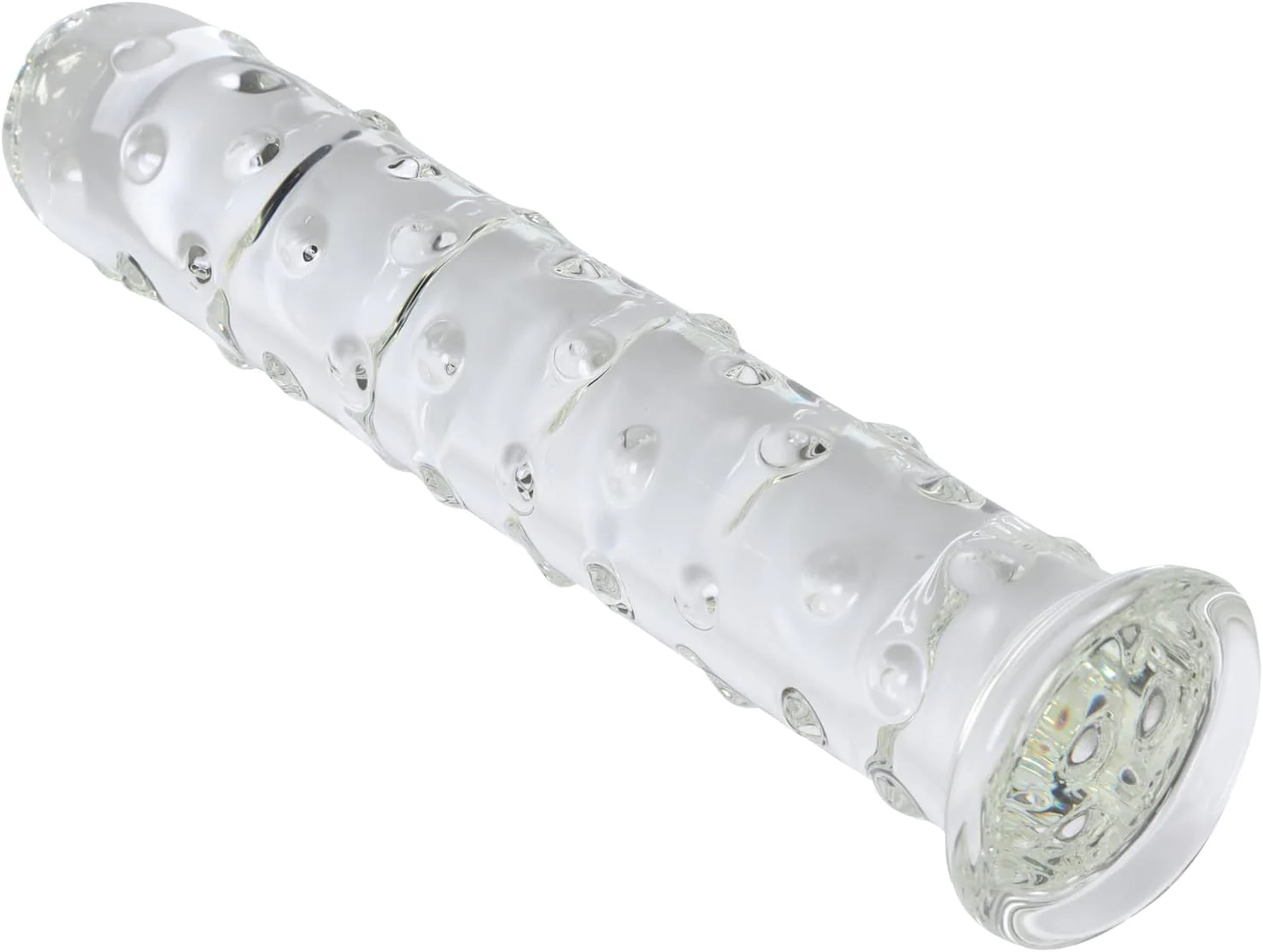 IceFire Textured Glass Dildo Wand - Image 6