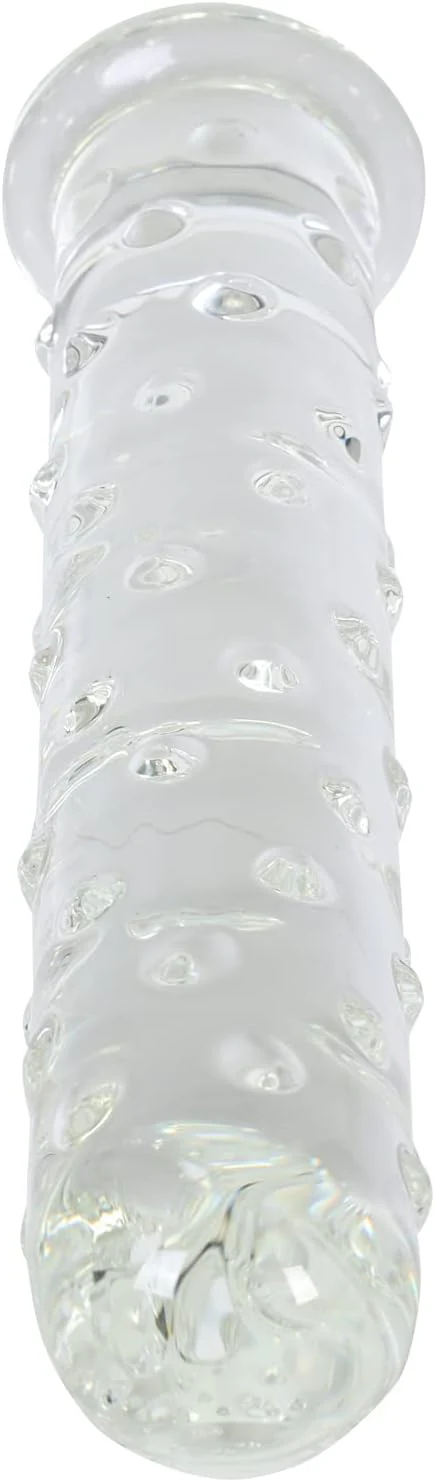 IceFire Textured Glass Dildo Wand - Image 7