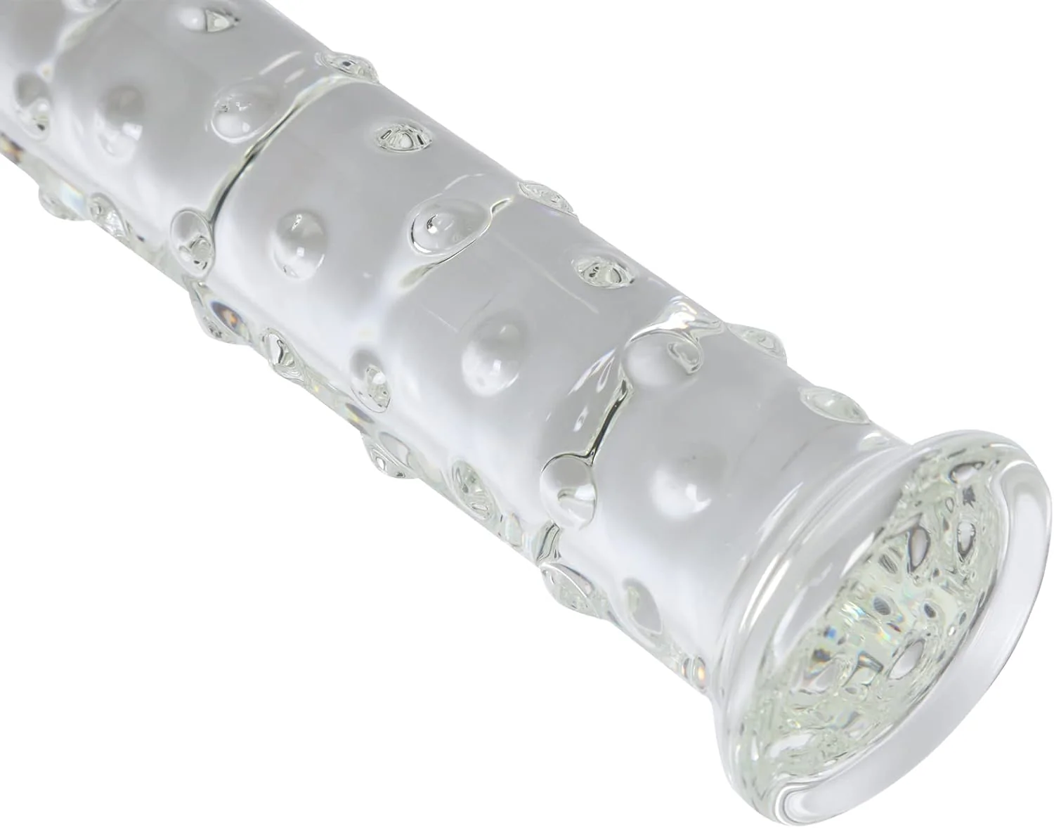 IceFire Textured Glass Dildo Wand - Image 9