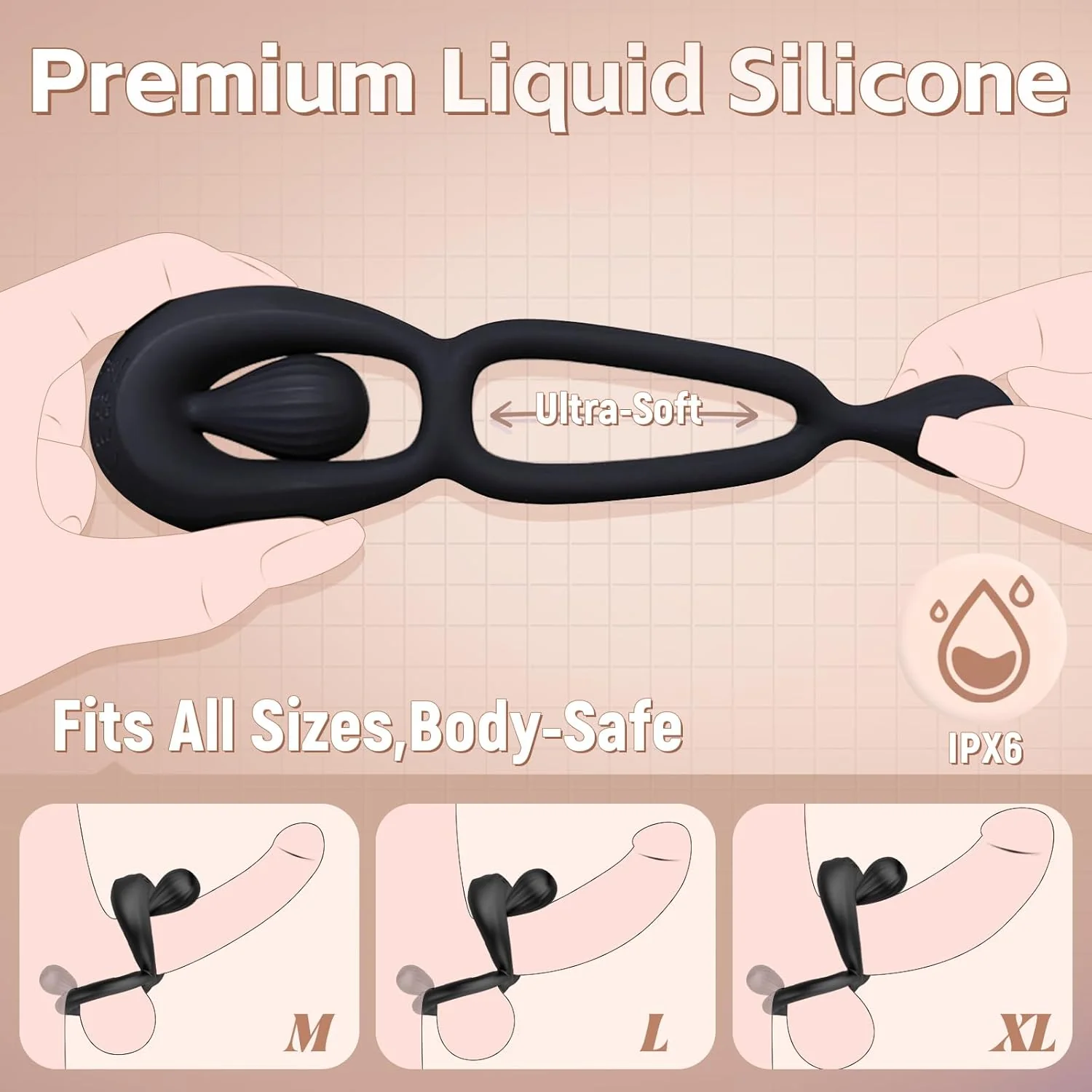 InfinityPulse Dual Vibrating Cock Ring - Image 7