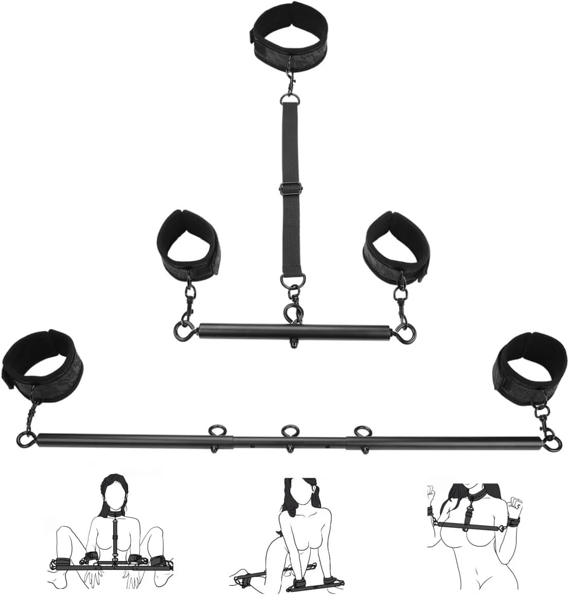IronBond Spreader Bar & Collar Restraint Kit - Image 2
