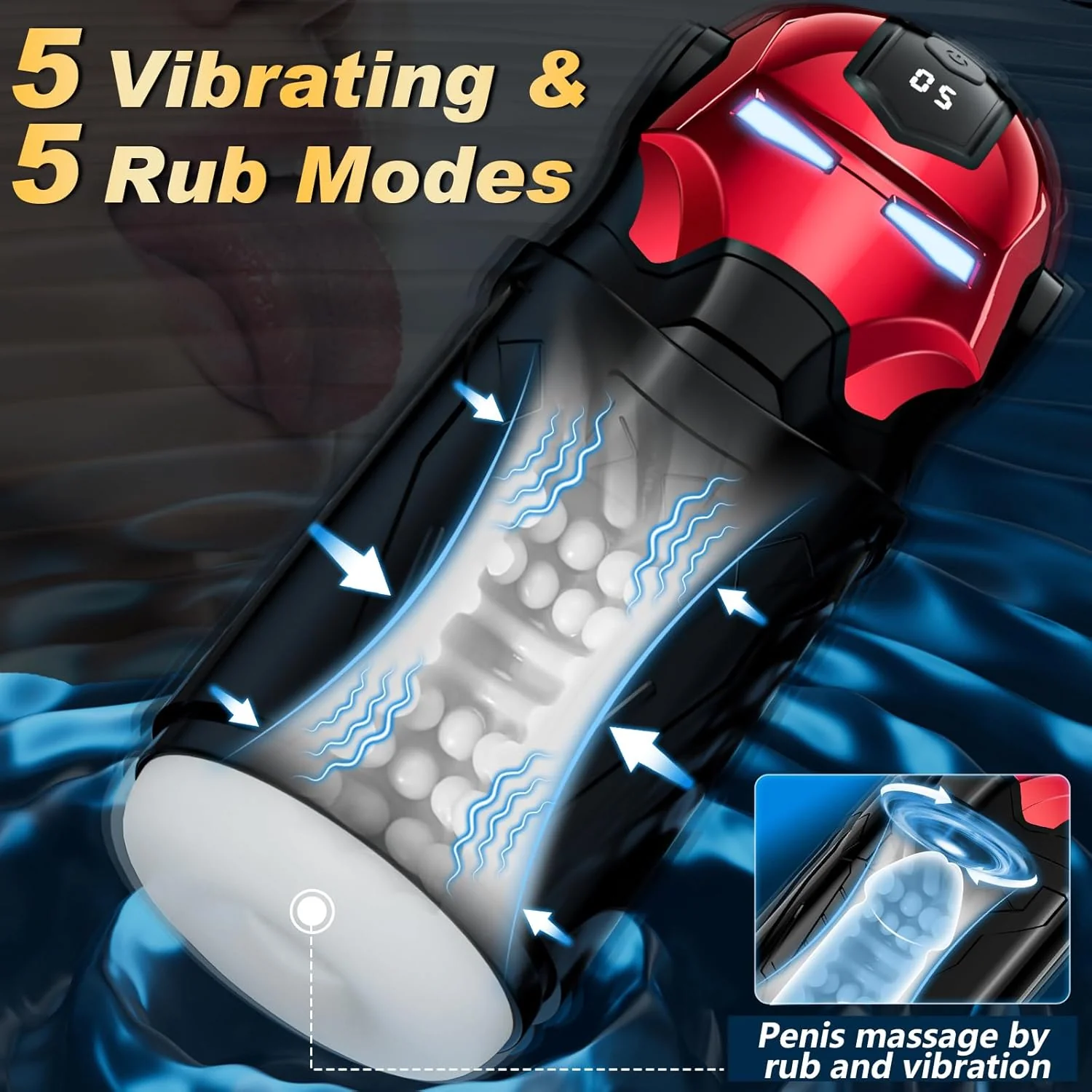 IronWarrior 10X APP-Controlled Male Masturbator - Image 3