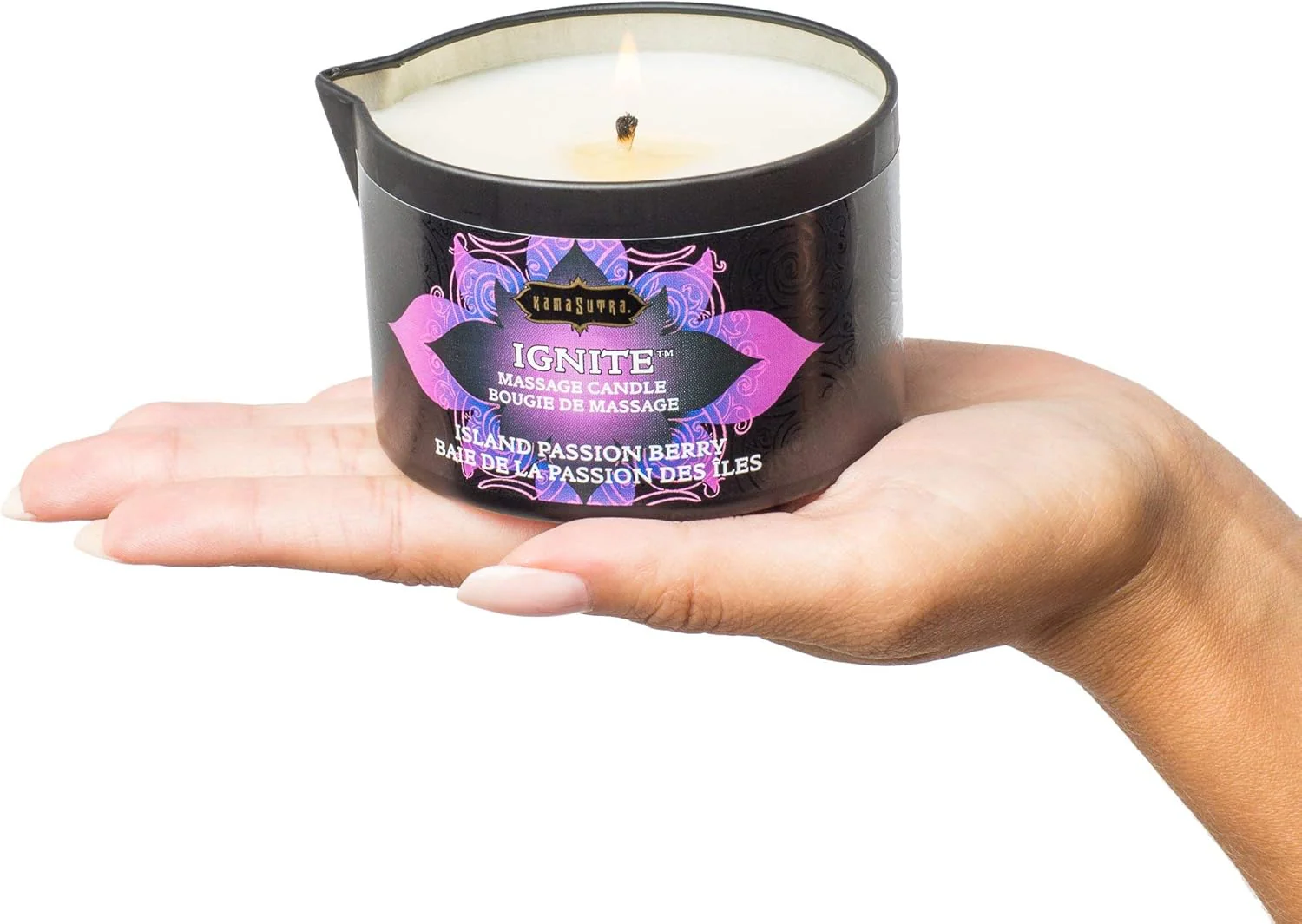 Island Passion Sensual Massage Candle - Image 4
