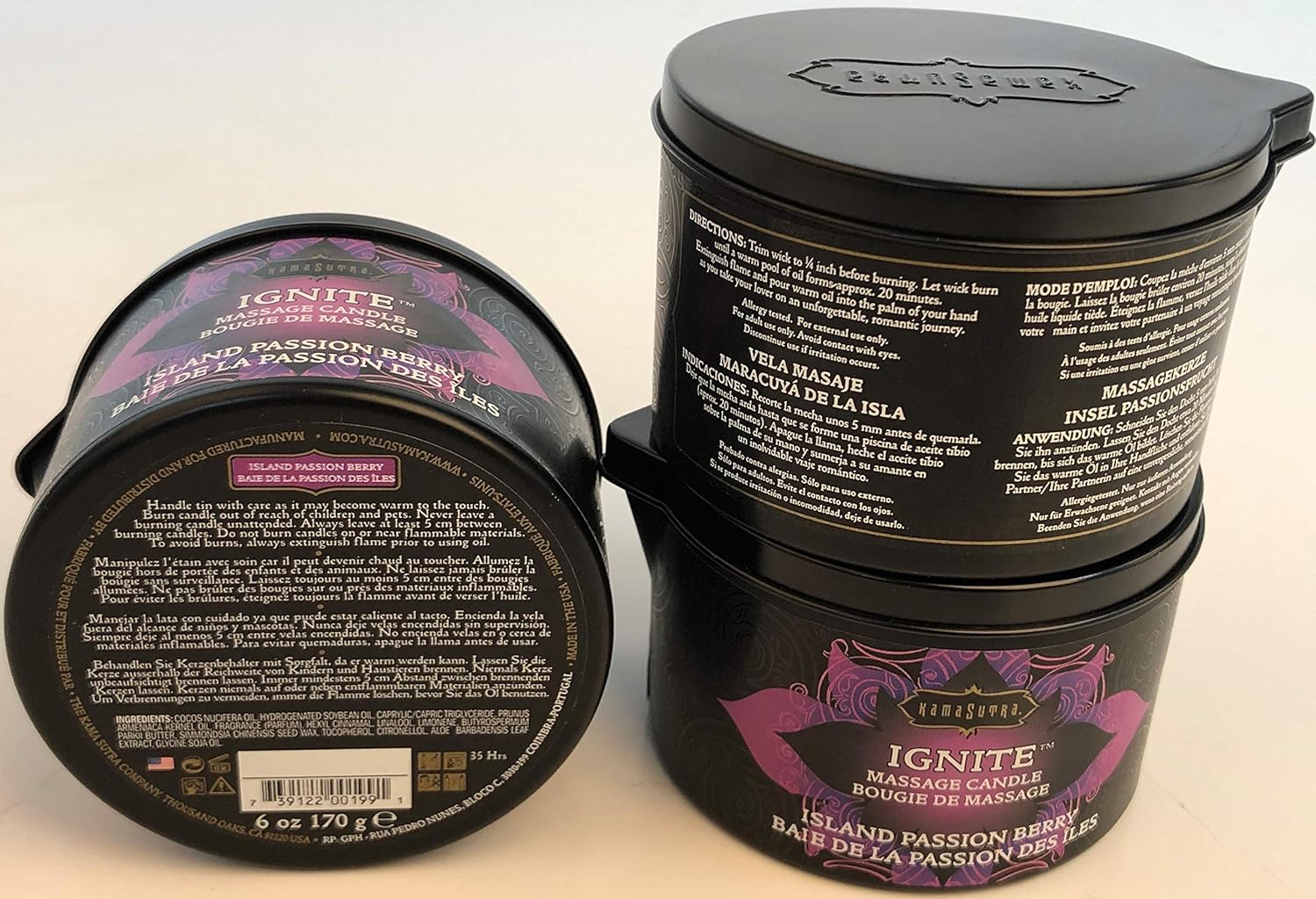 Island Passion Sensual Massage Candle - Image 6