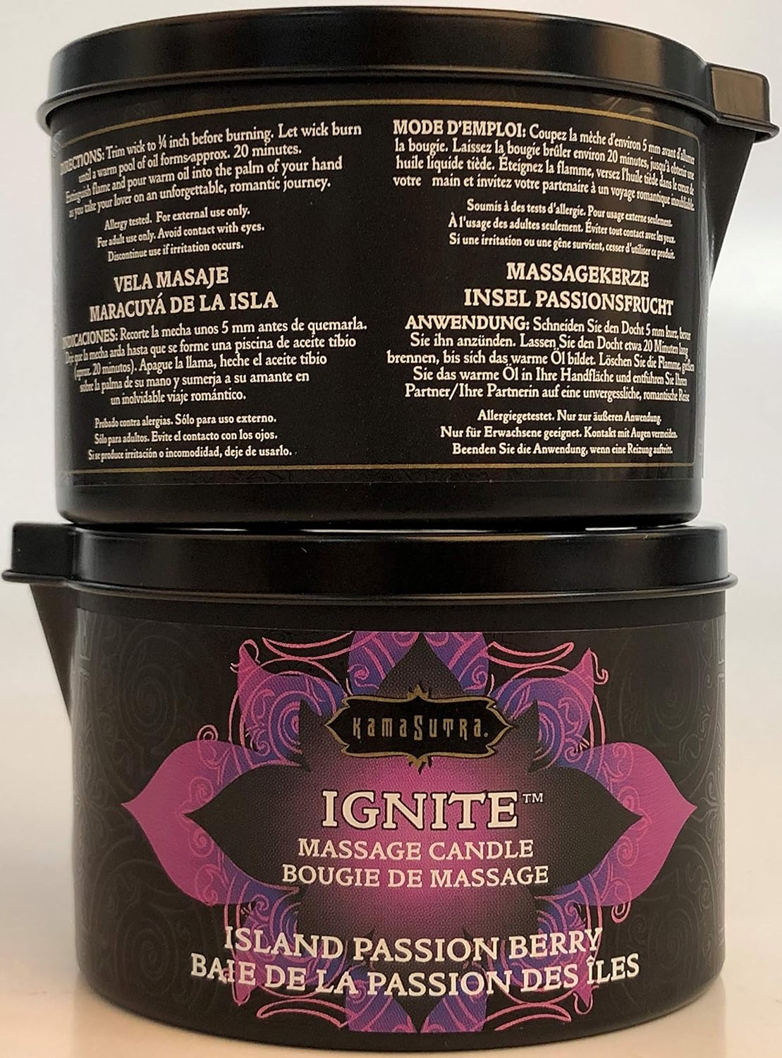 Island Passion Sensual Massage Candle - Image 7