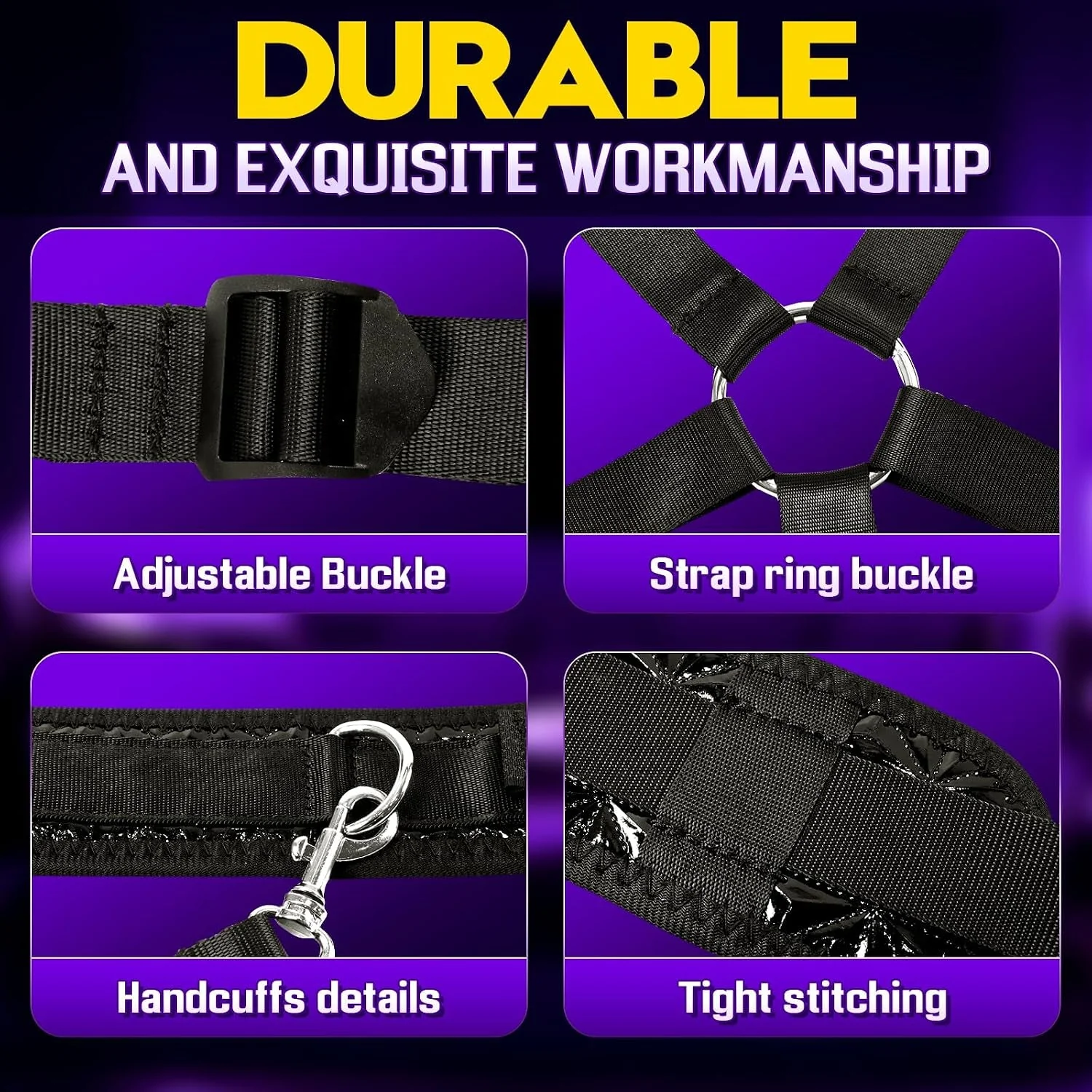 IvyBind Neck-to-Ankle BDSM Strap Kit for Couples - Image 6