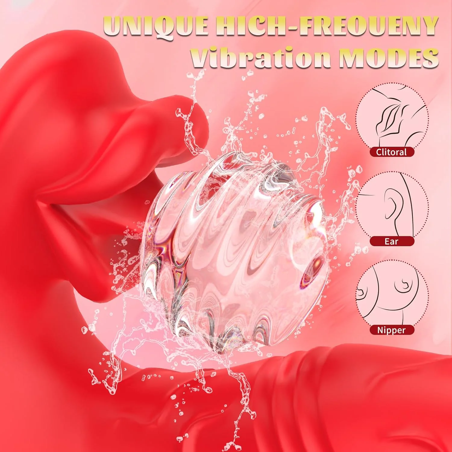 KissPulse 3-in-1 Licking & Thrusting Toy - Image 3
