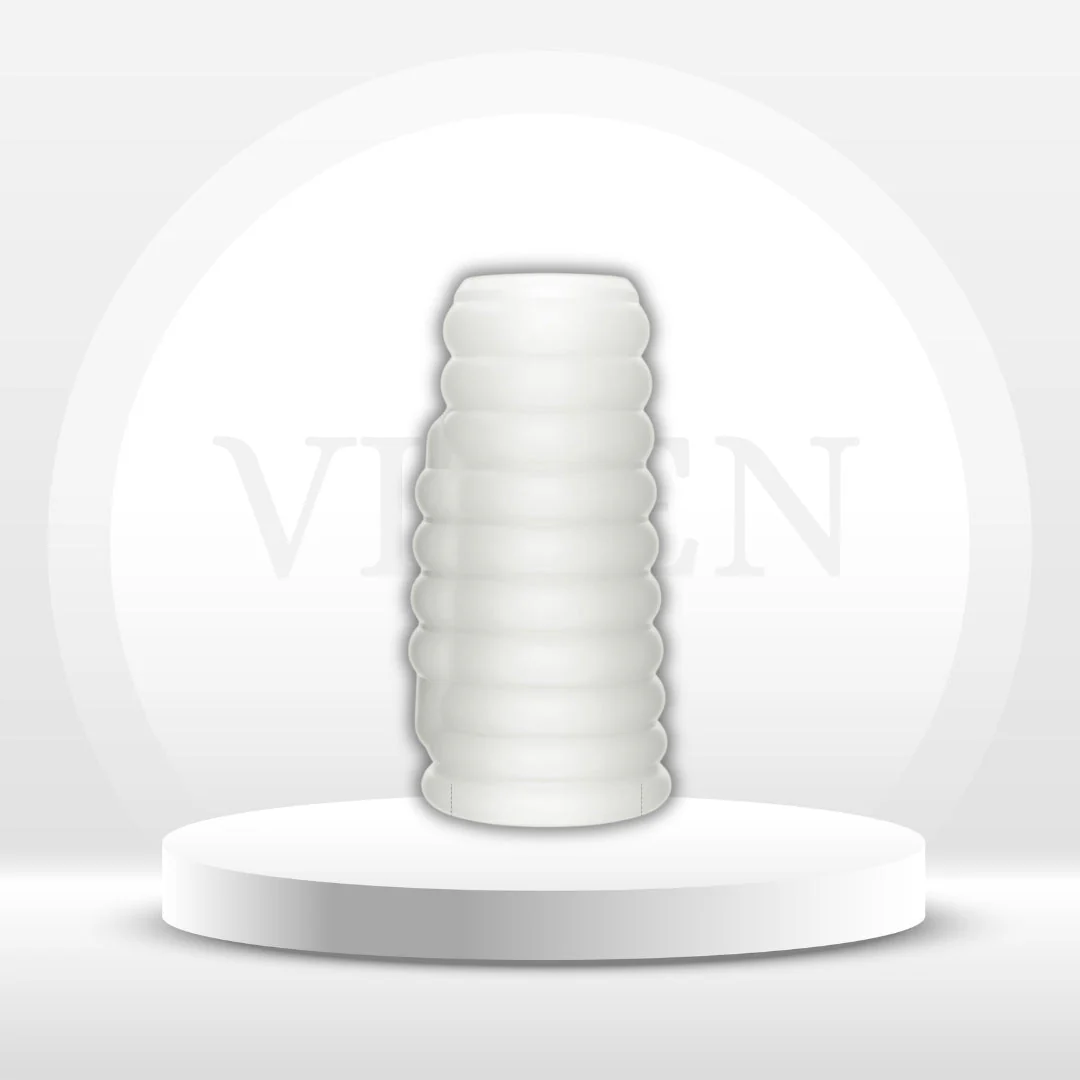 KnightFit Ribbed Vibrating Penis Sleeve