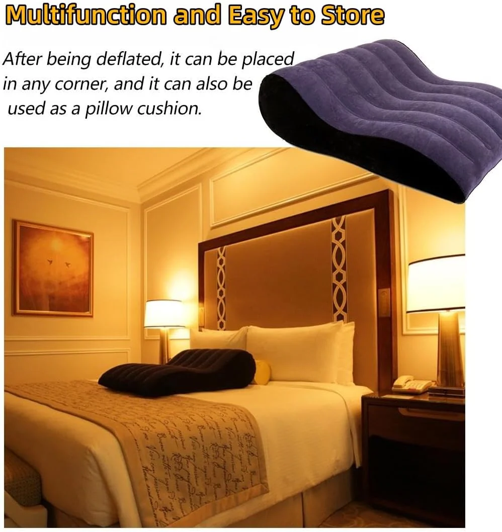 KnightPad S-Curve Inflatable Sex Cushion - Image 7