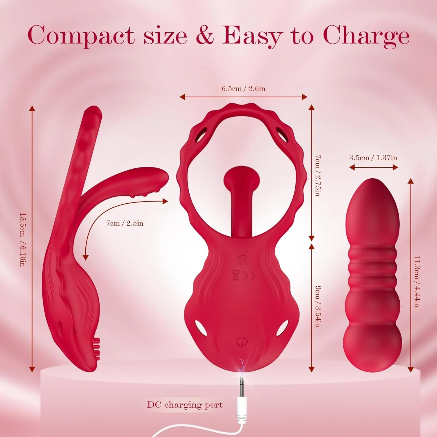 LaceThrust Couples Thrusting Massager Vibrating Ring - Image 8