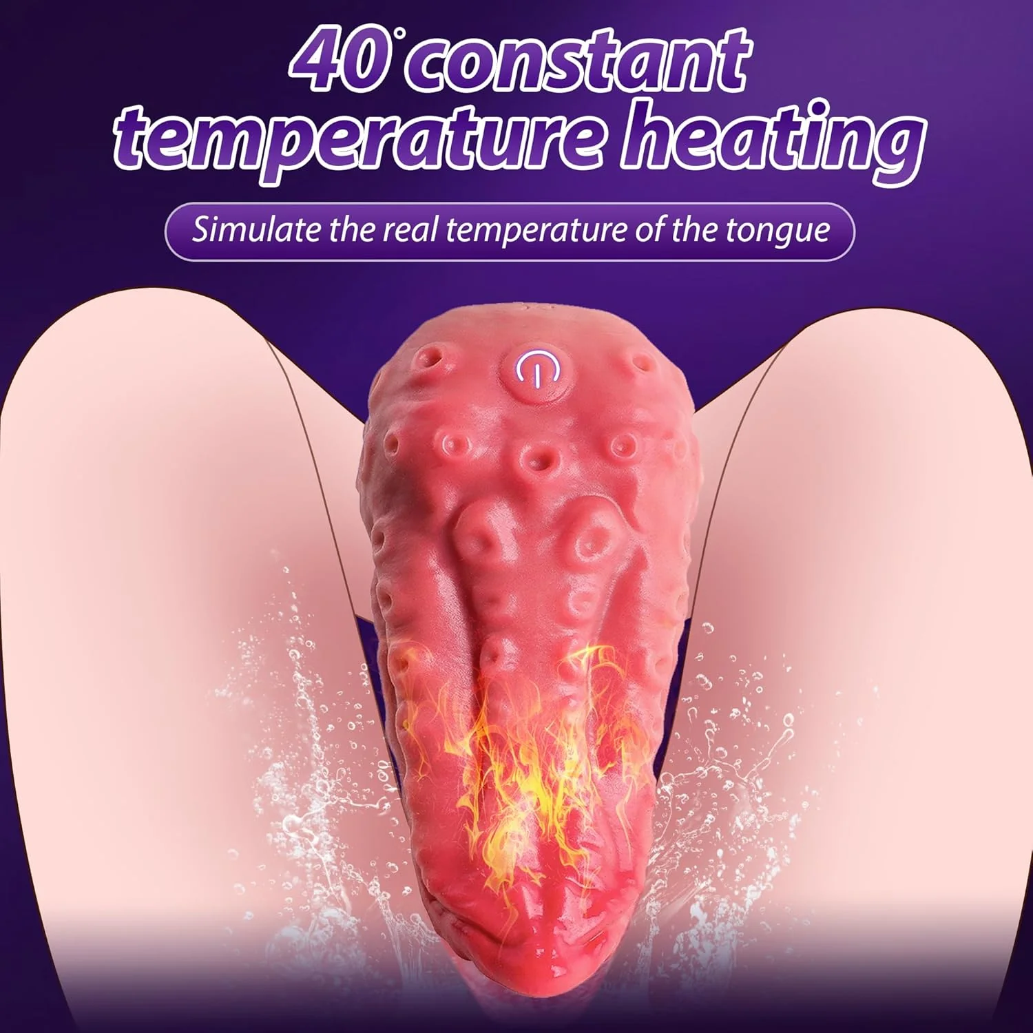 LavaLick Octo Tongue Rose Vibrator - Image 4