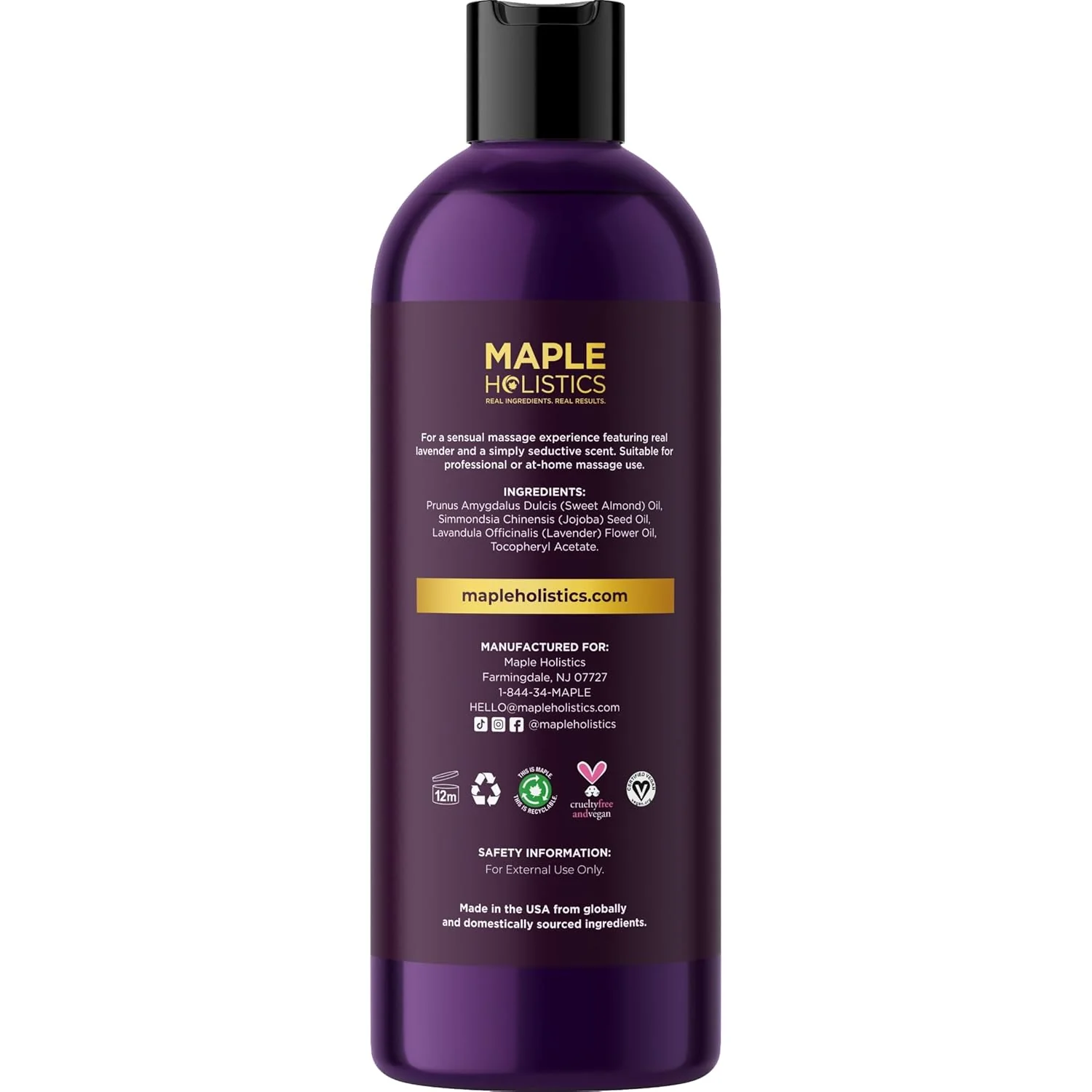 Lavender Aromatherapy Sensual Massage Oil - Image 7