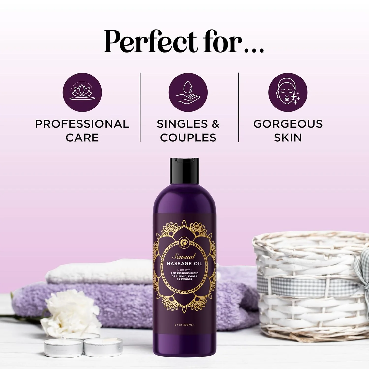Lavender Aromatherapy Sensual Massage Oil - Image 8