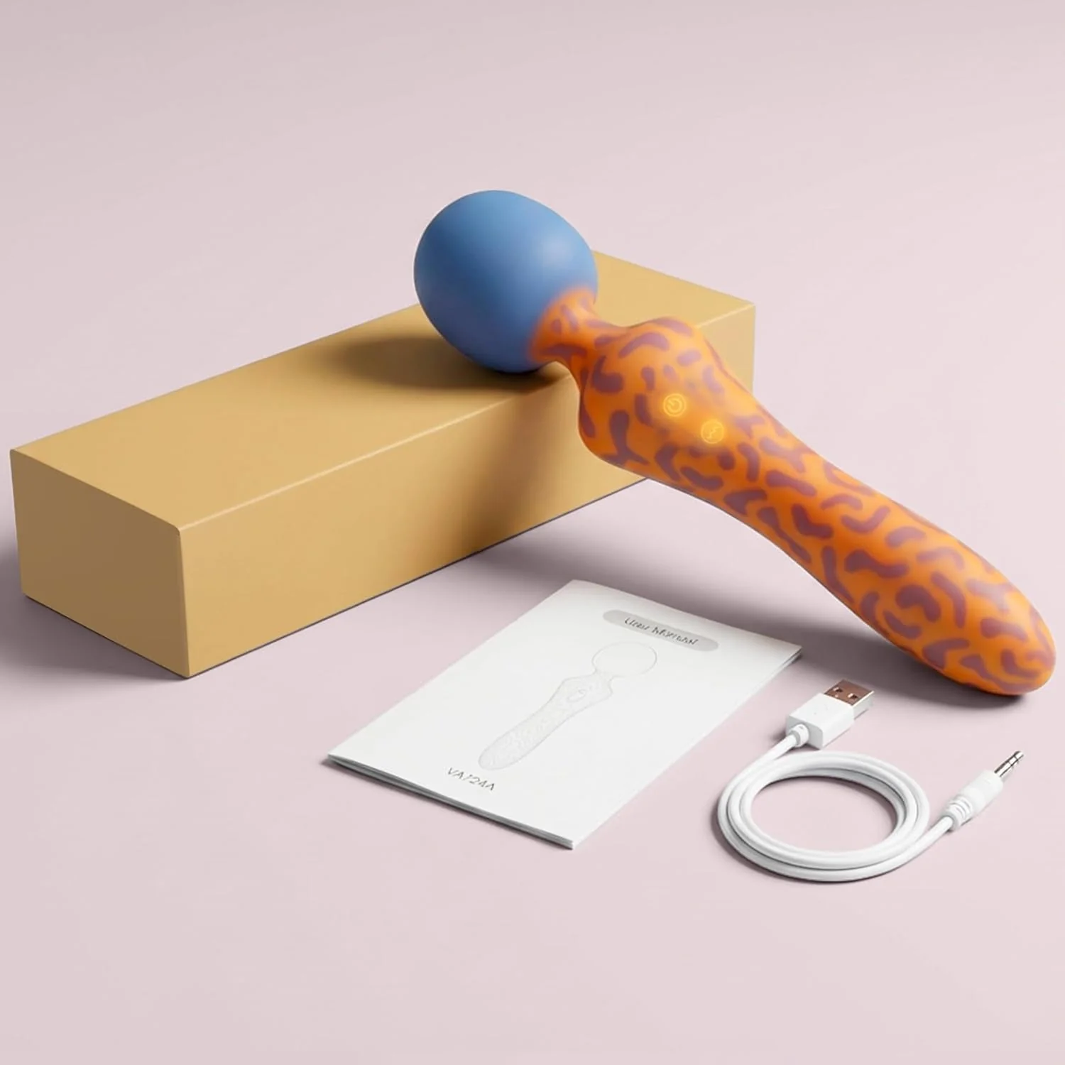 LeopardLush Dual-Headed G-Spot Vibrator Wand - Image 10