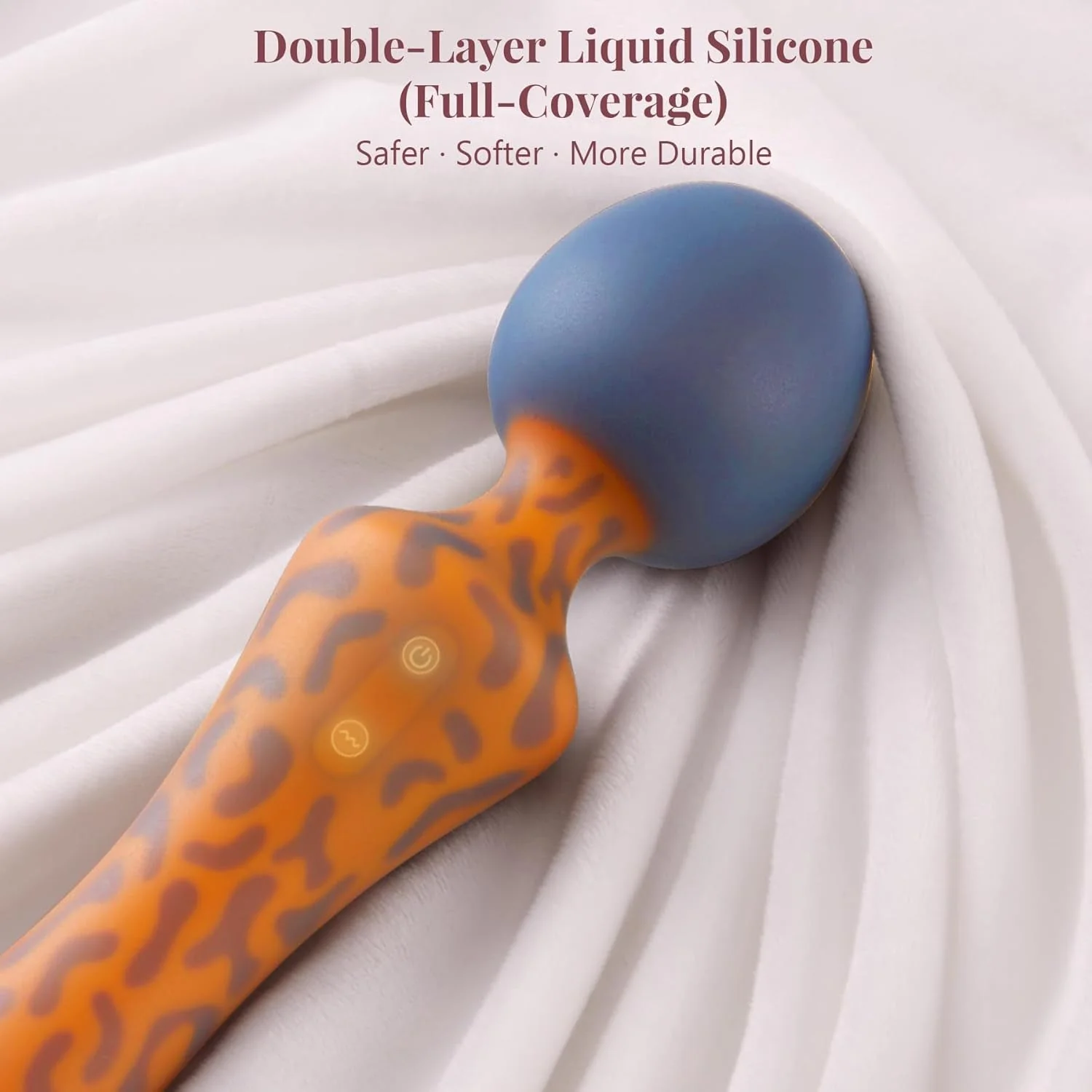 LeopardLush Dual-Headed G-Spot Vibrator Wand - Image 5