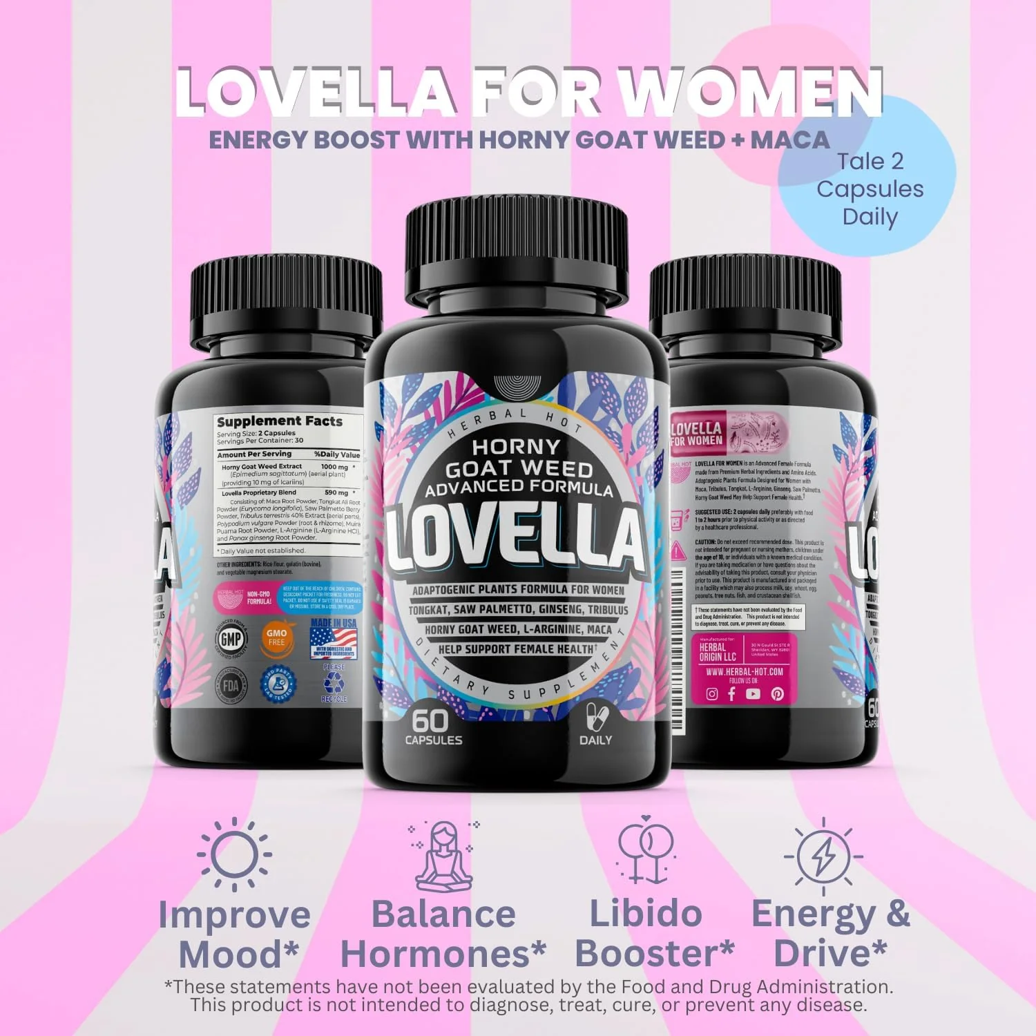 Libido Booster for Women – Maca, Ginseng & Horny Goat Weed - Image 9