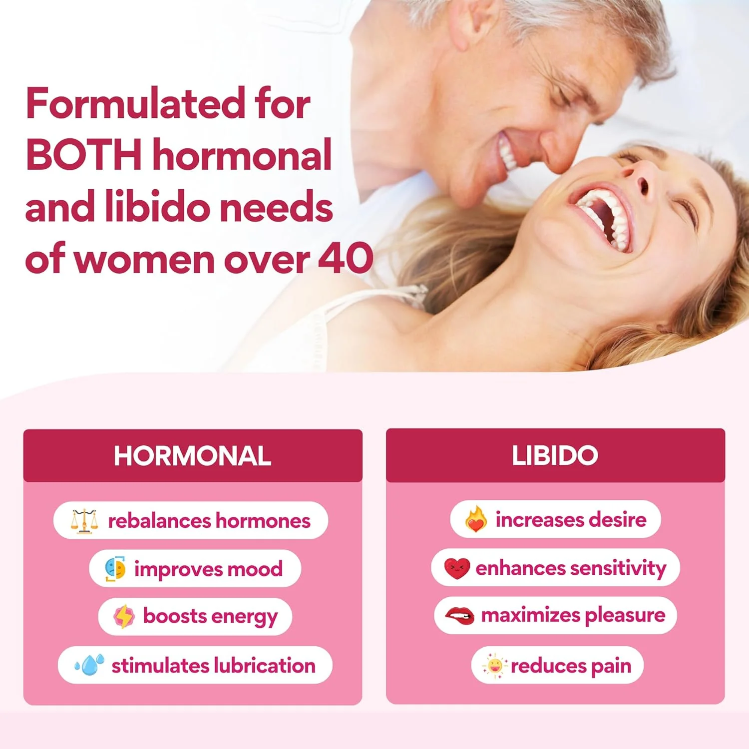 Libido Booster for Women Over 40 – Natural Mood & Energy Support - Image 4