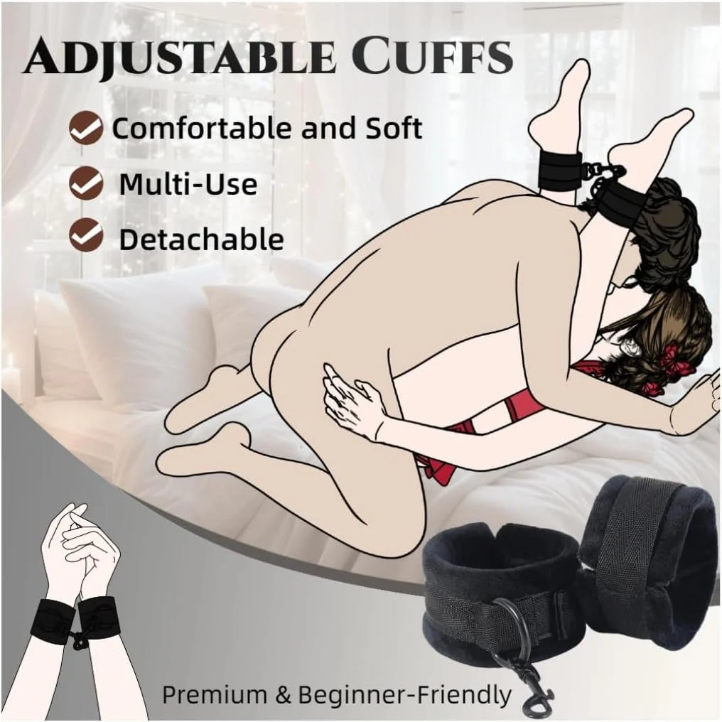 LiftLock Sex Position Pillow with Cuffs - Image 6