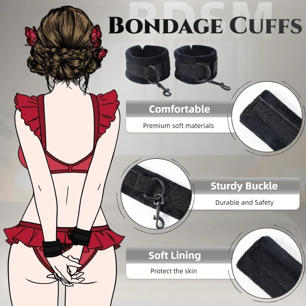 LiftLock Sex Position Pillow with Cuffs - Image 7