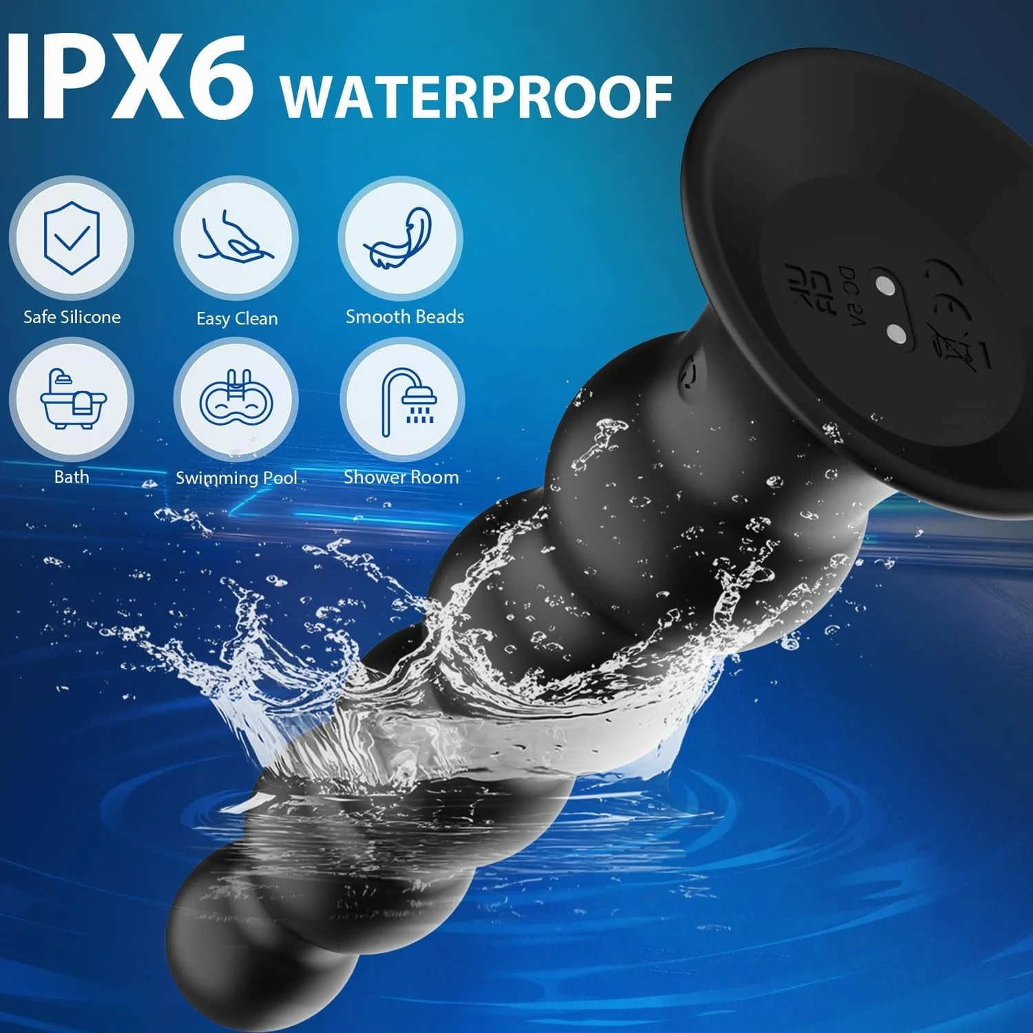 LinkLadder App-Controlled Anal Beads Prostate Plug - Image 5
