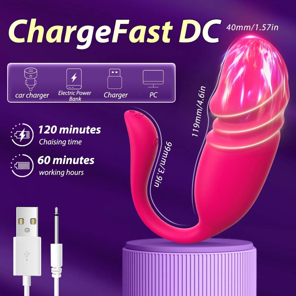 LinkLush App-Controlled Wearable Egg Vibrator - Image 7