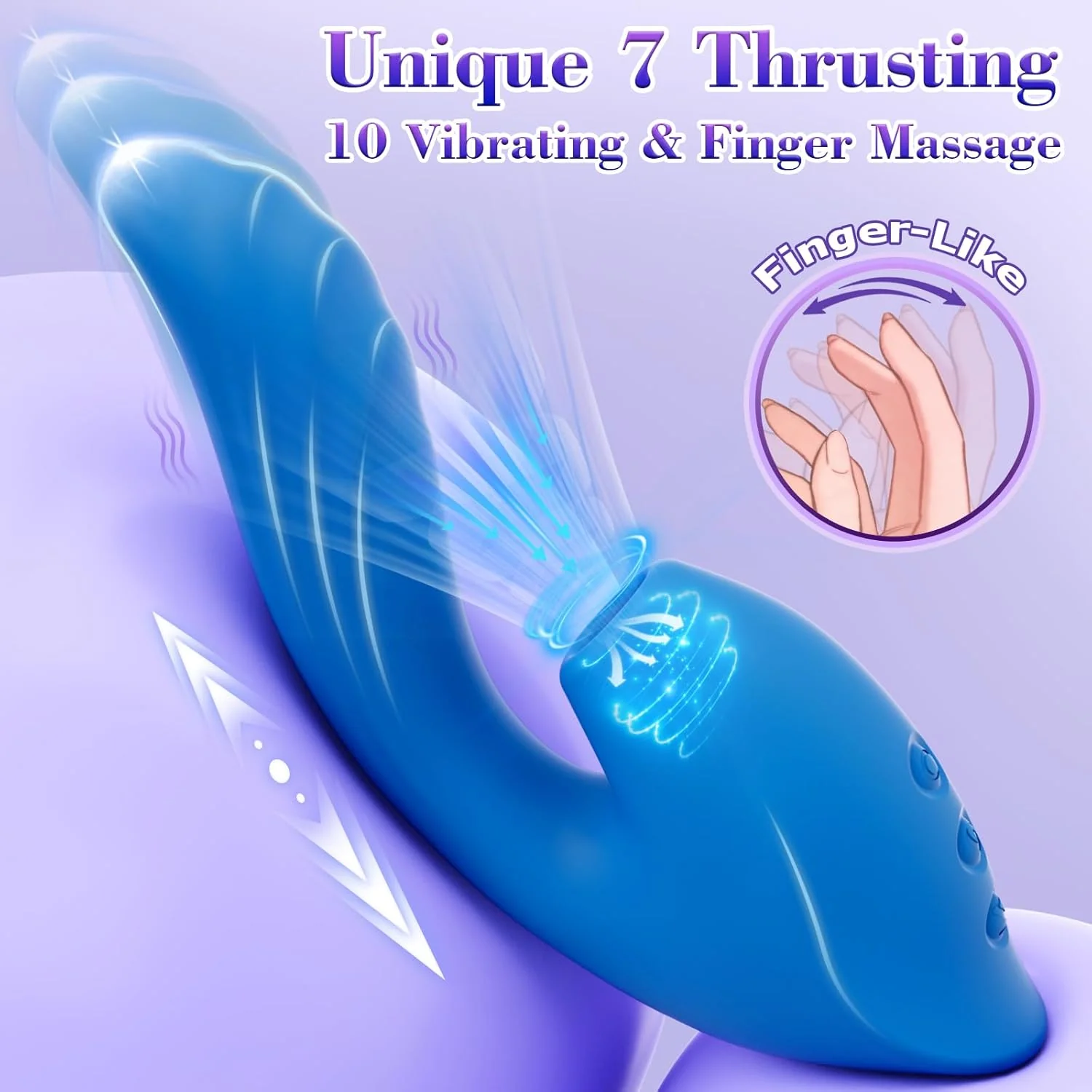 LiquidPulse 3-in-1 Triple-Pleasure Suction Vibrator - Image 3