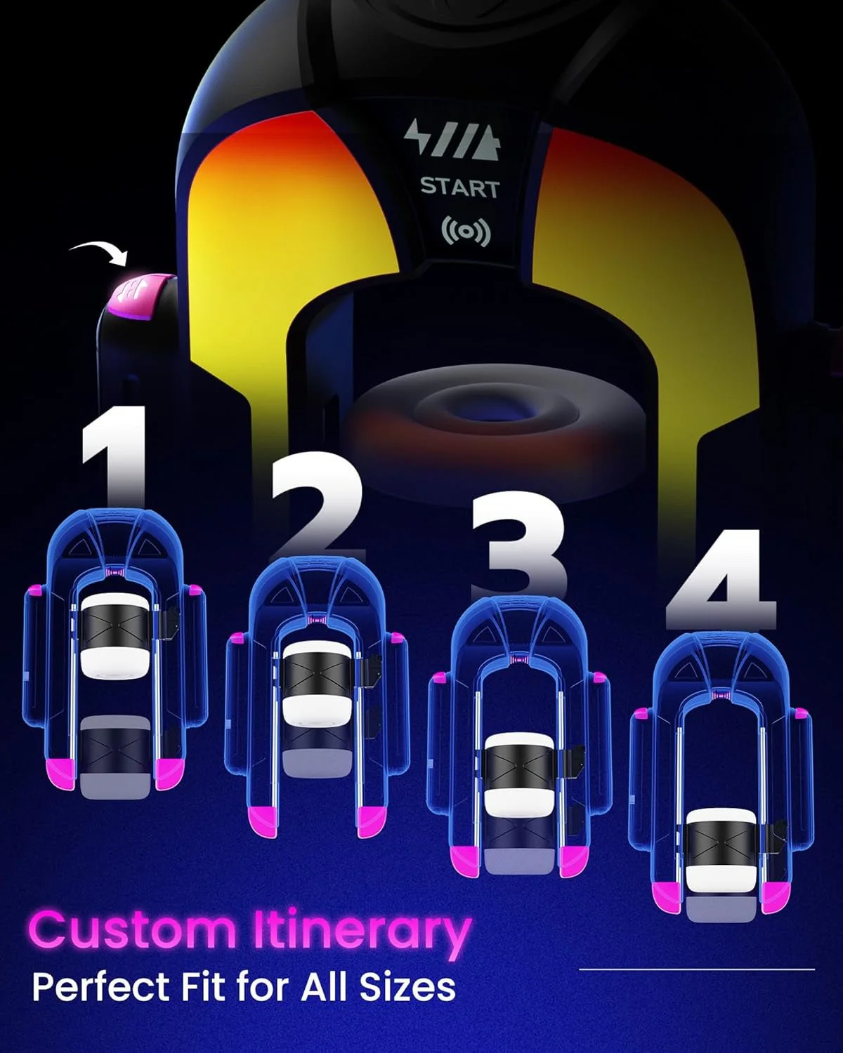 LumaDrive App-Control Male Masturbator Trainer - Image 3