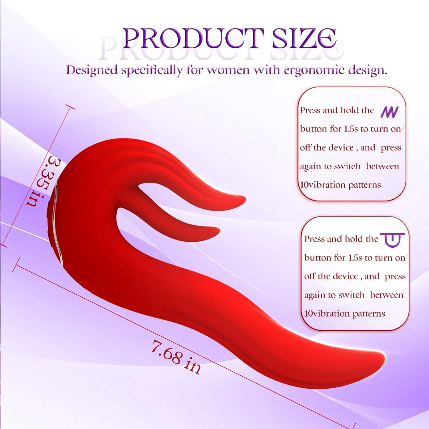 LushLick Intense Vibrations Licking Vibrator - Image 5