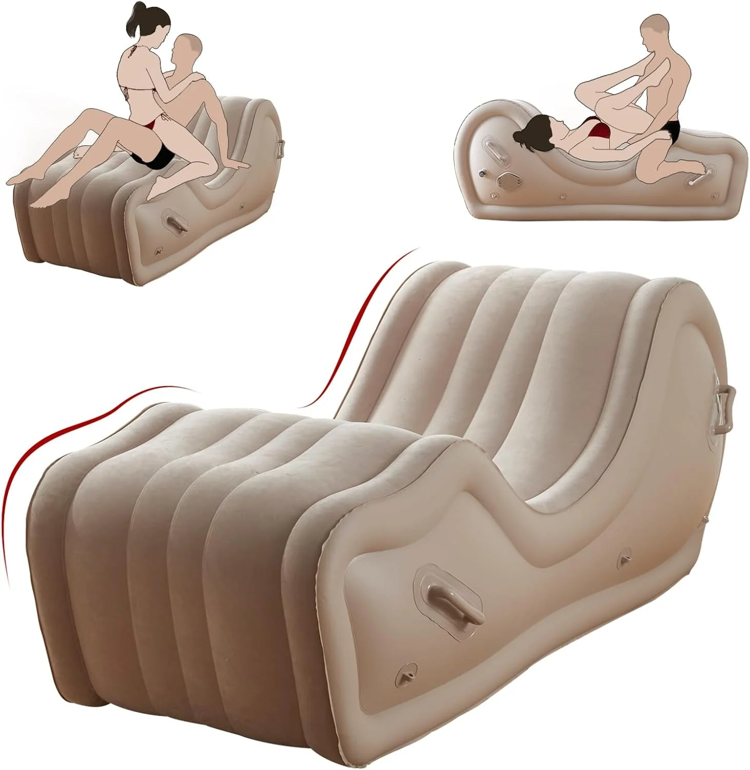 LushRise Automatic Inflatable Sex Sofa - Image 7