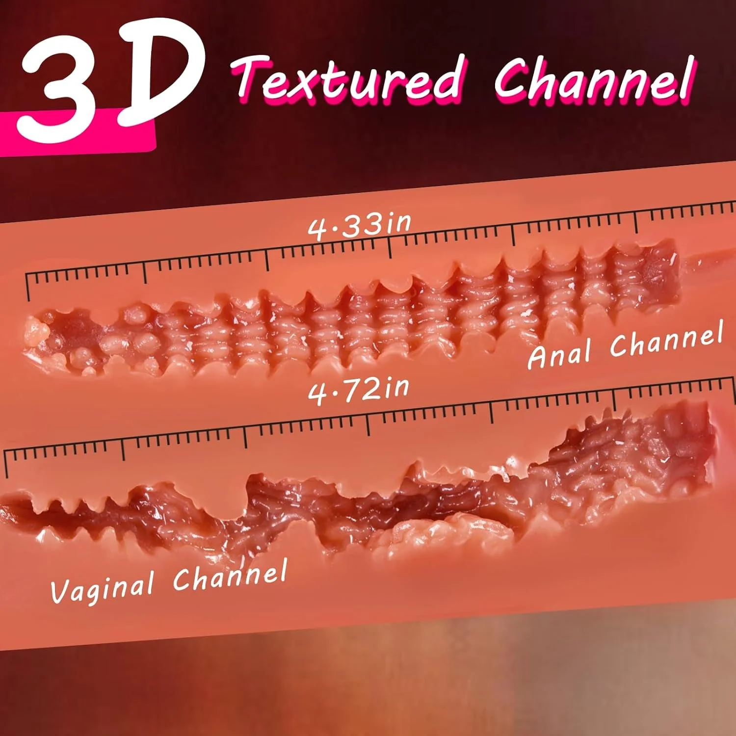 LushVale Realistic 3D Pocket Pussy Stroker - Image 6