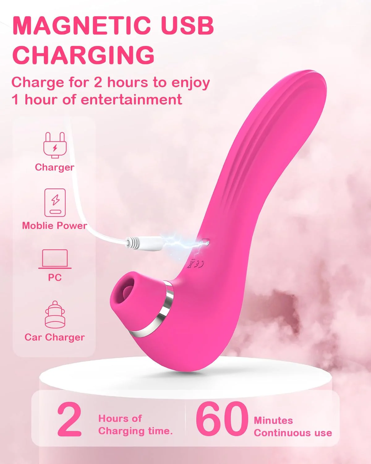 LustLips 4-in-1 App-Controlled Licking & G-Spot Vibrator - Image 5