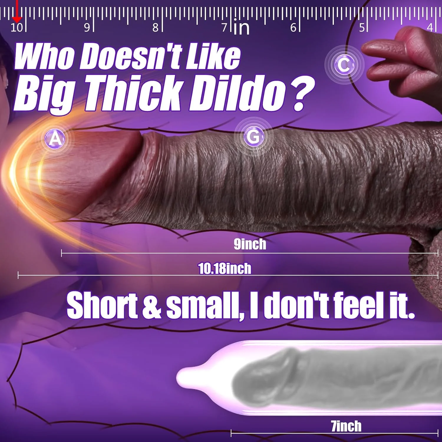 LustObsidian Thrusting Dildo Vibe - Image 4