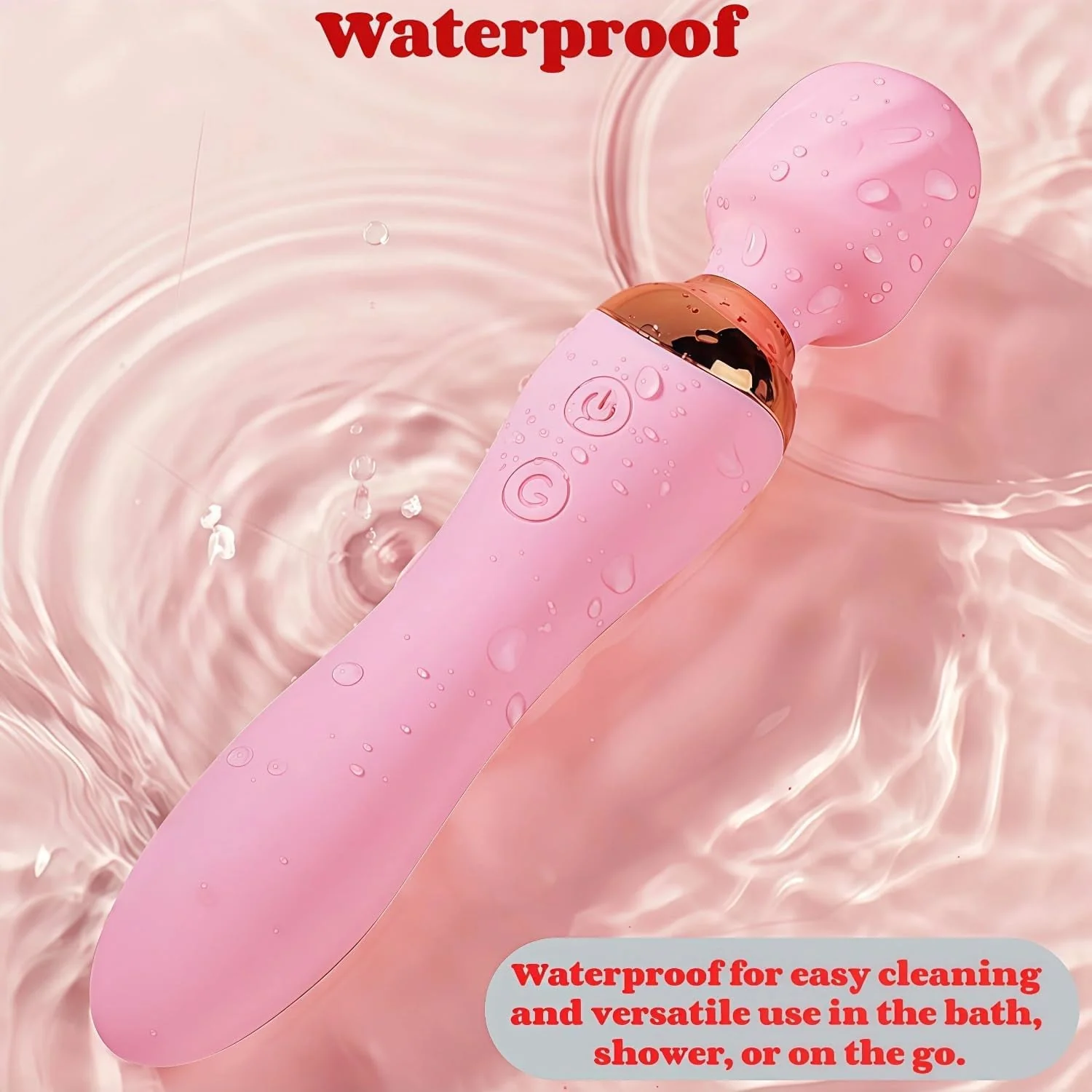 LuxeWave 2-in-1 Wand G-Spot Vibrator - Image 6