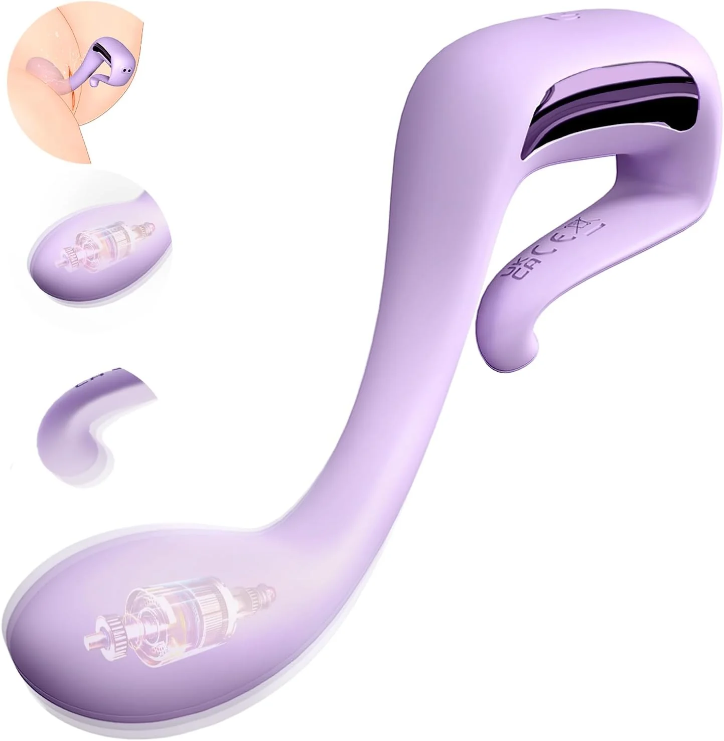 LyricPulse Curved G-Spot & Prostate Vibrator - Image 7
