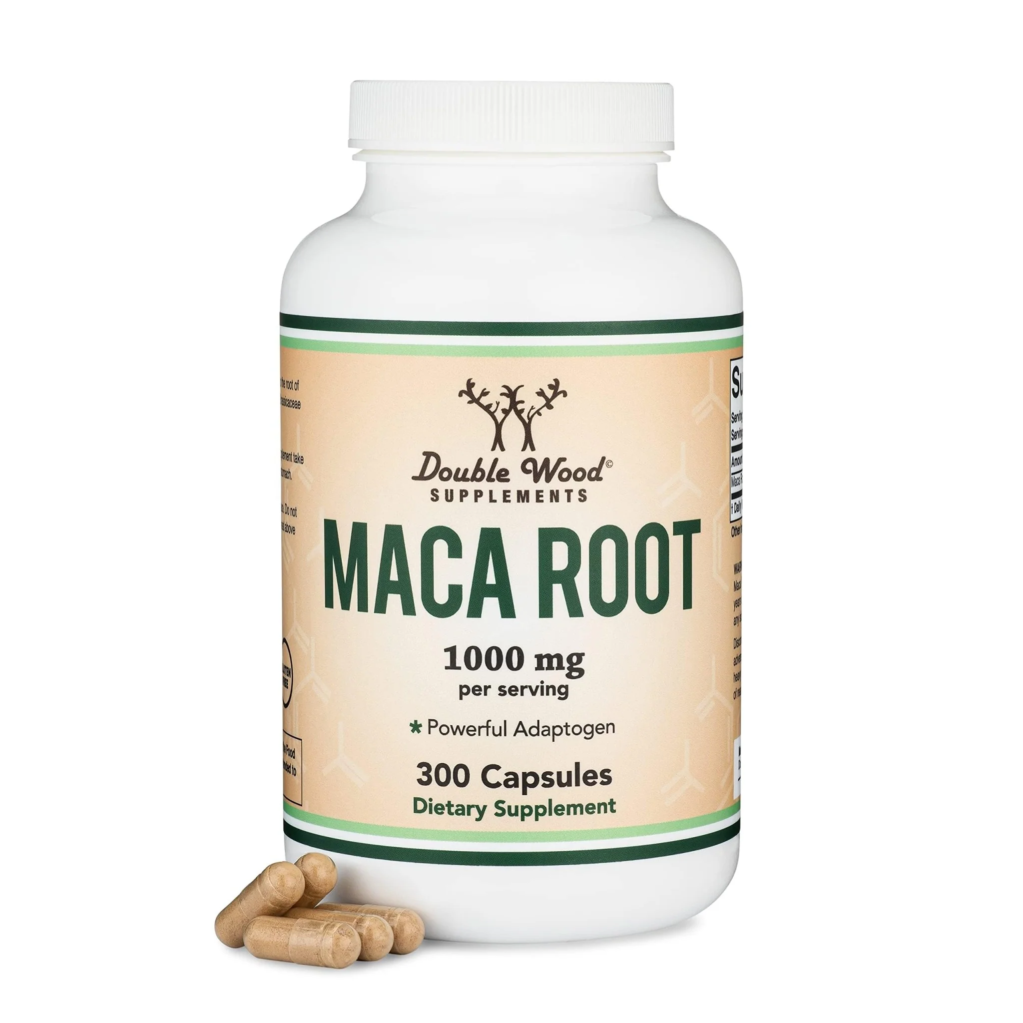 Maca Root 1,000mg — Female Libido Support | Double Wood