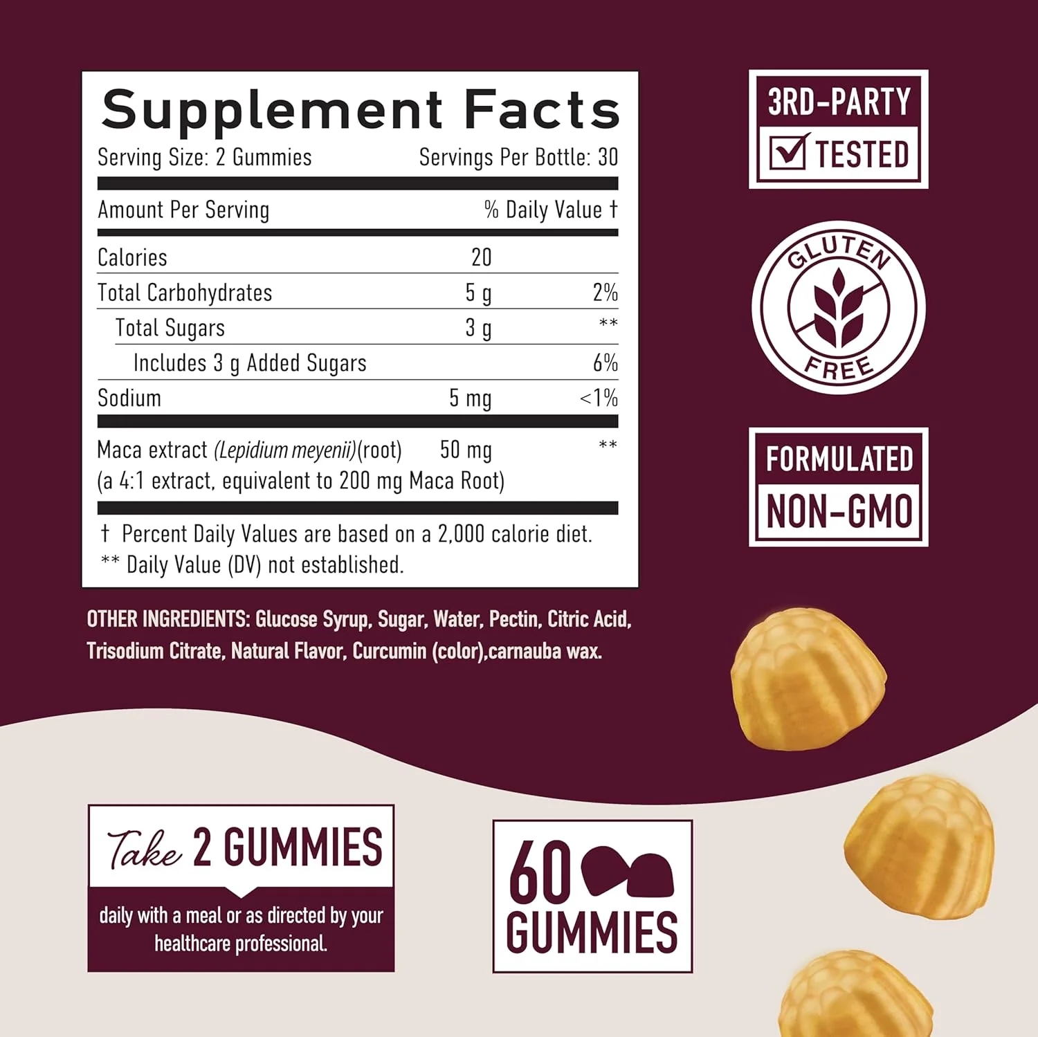 Maca Root Gummies – Libido, Energy & Hormone Support - Image 7