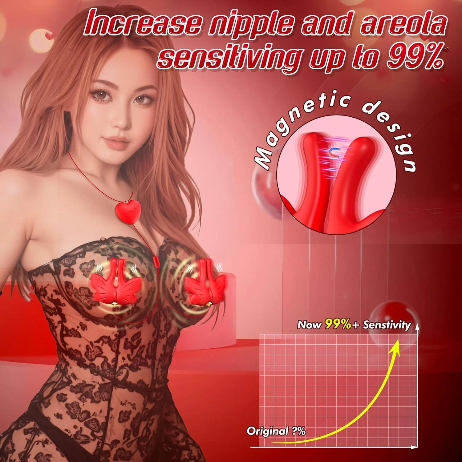 MagnaPulse Nipple Vibrator Set - Image 4