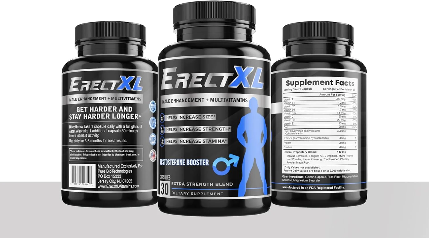 Male Enhancer + Multivitamin – Energy & Size Support - Image 4