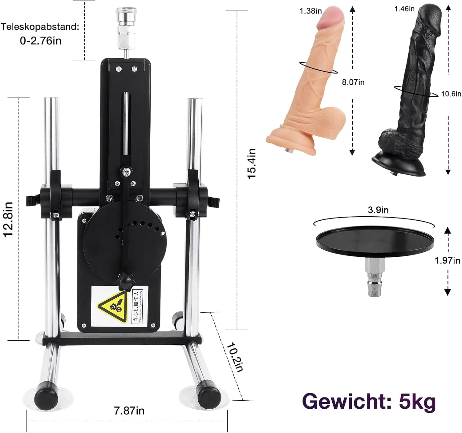 MetalPulse Heavy-Duty Metal Sex Machine - Image 8