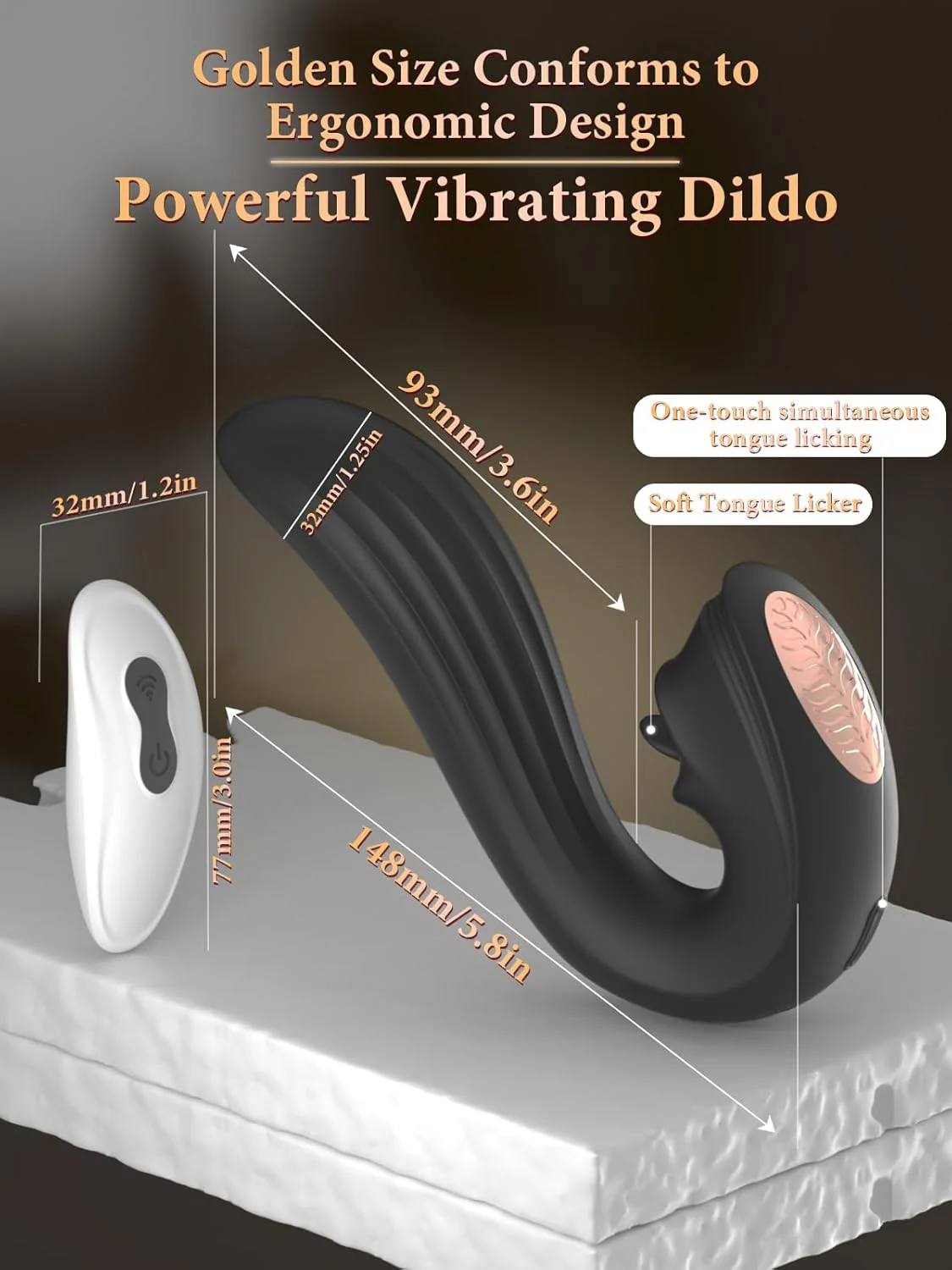 MidnightLick Triple Stimulation Tongue Vibrator - Image 6