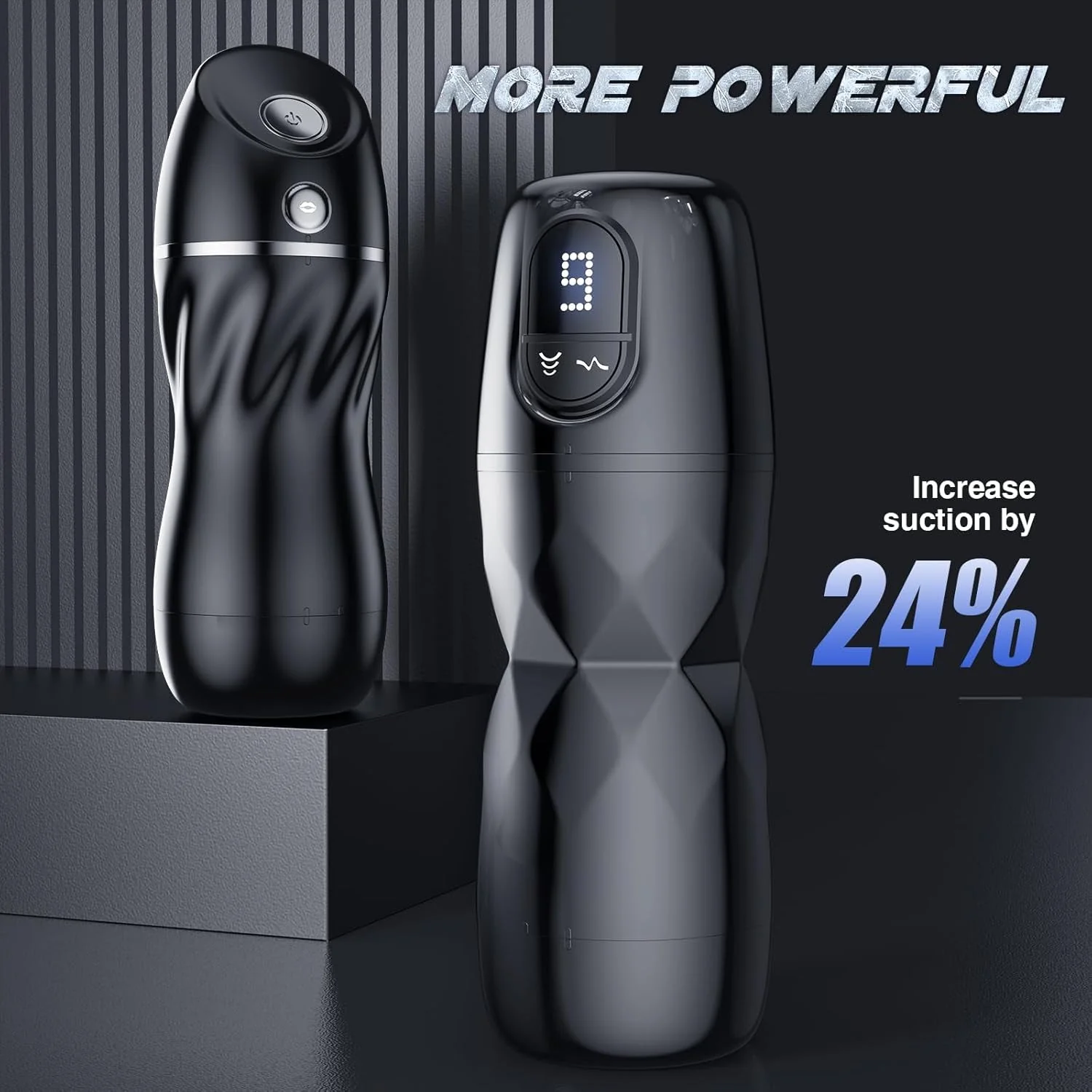 MidnightPhantom App-Control Male Masturbator | Suction & Vibration - Image 7