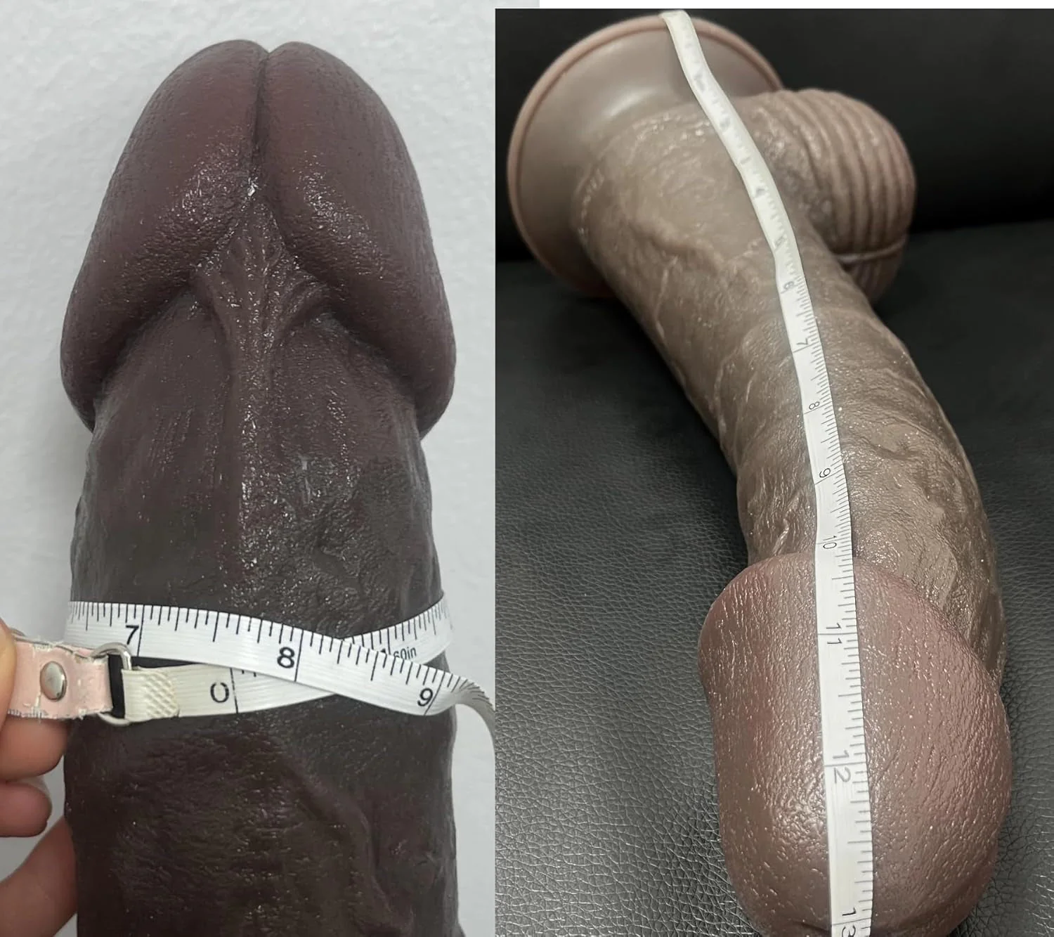 MidnightStallion 12.5" XXL Horse Dildo | Dual-Density Suction Cup - Image 6