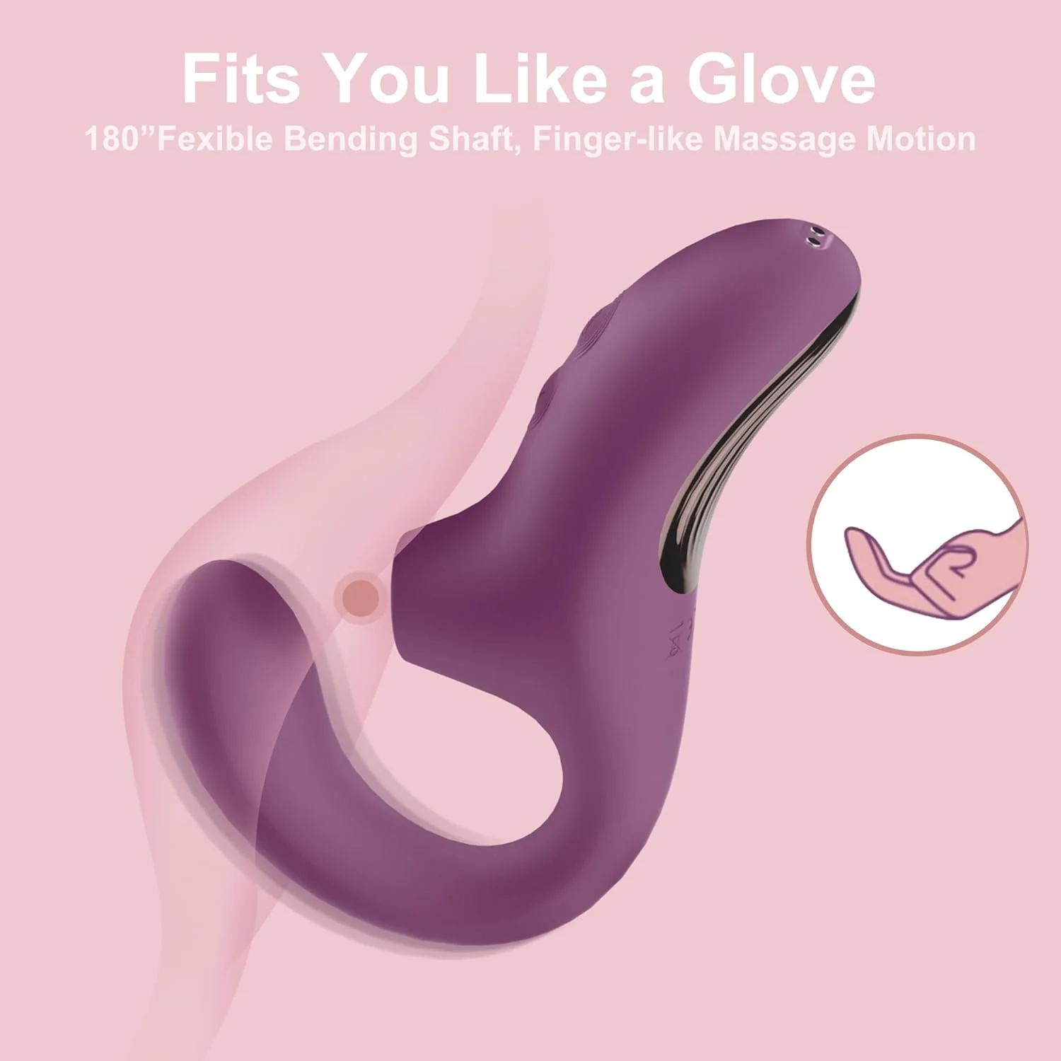 MidnightVibe Dual Pleasure Suction Vibrator - Image 5